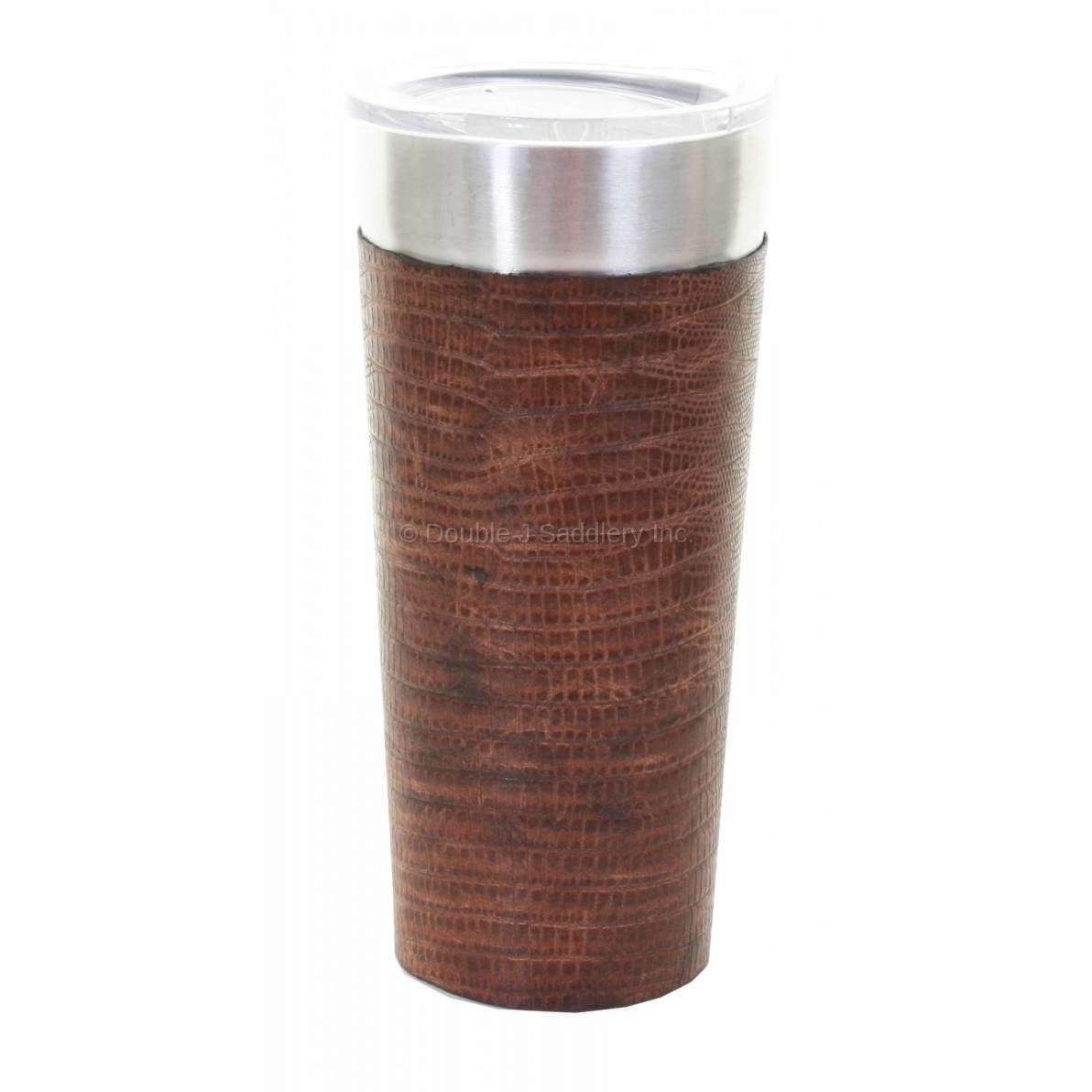 LEATHERWRAP44 - Teju Cognac Leather Wrap - Double J Saddlery