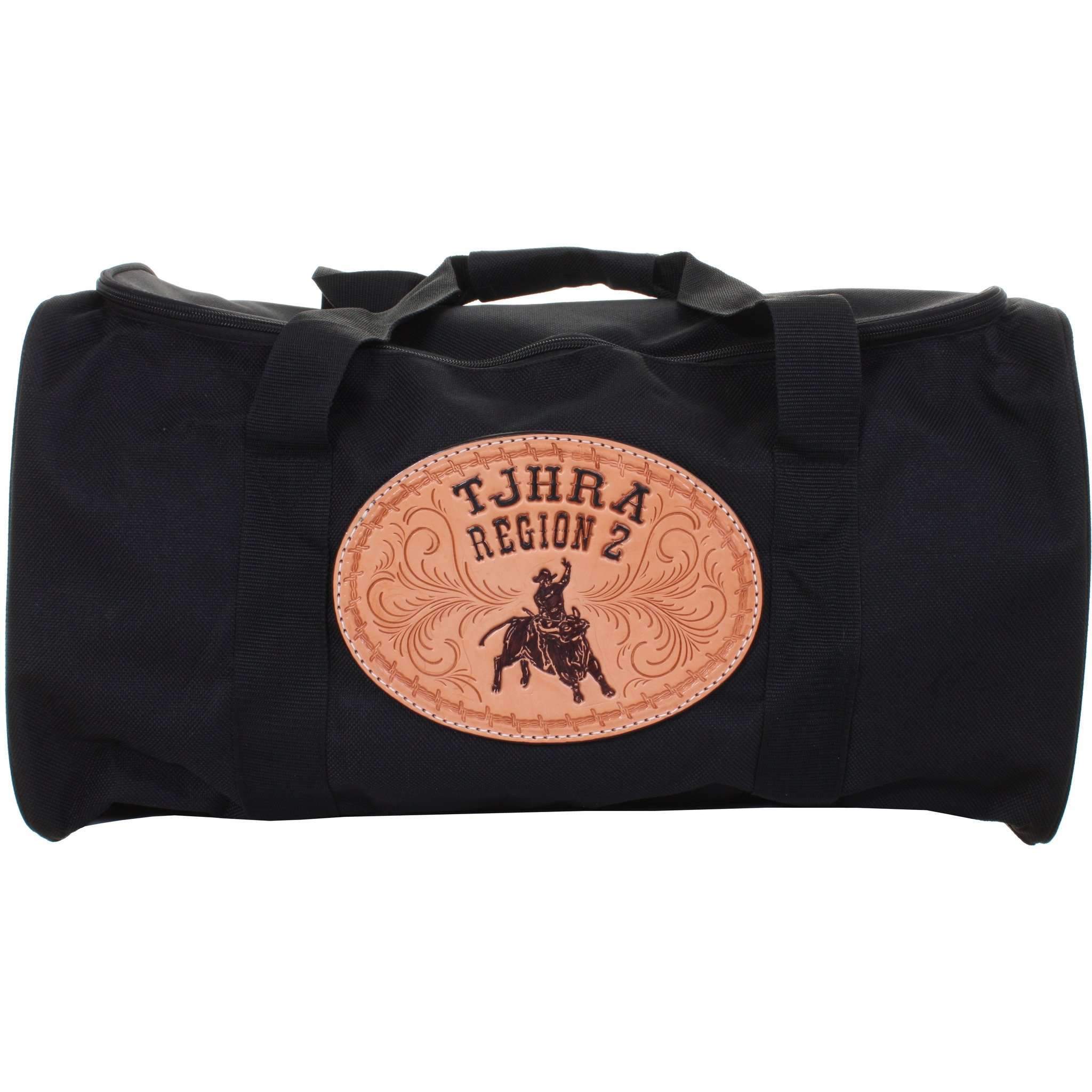 LGB07 - Large Black Plaque Gear Bag - Double J Saddlery