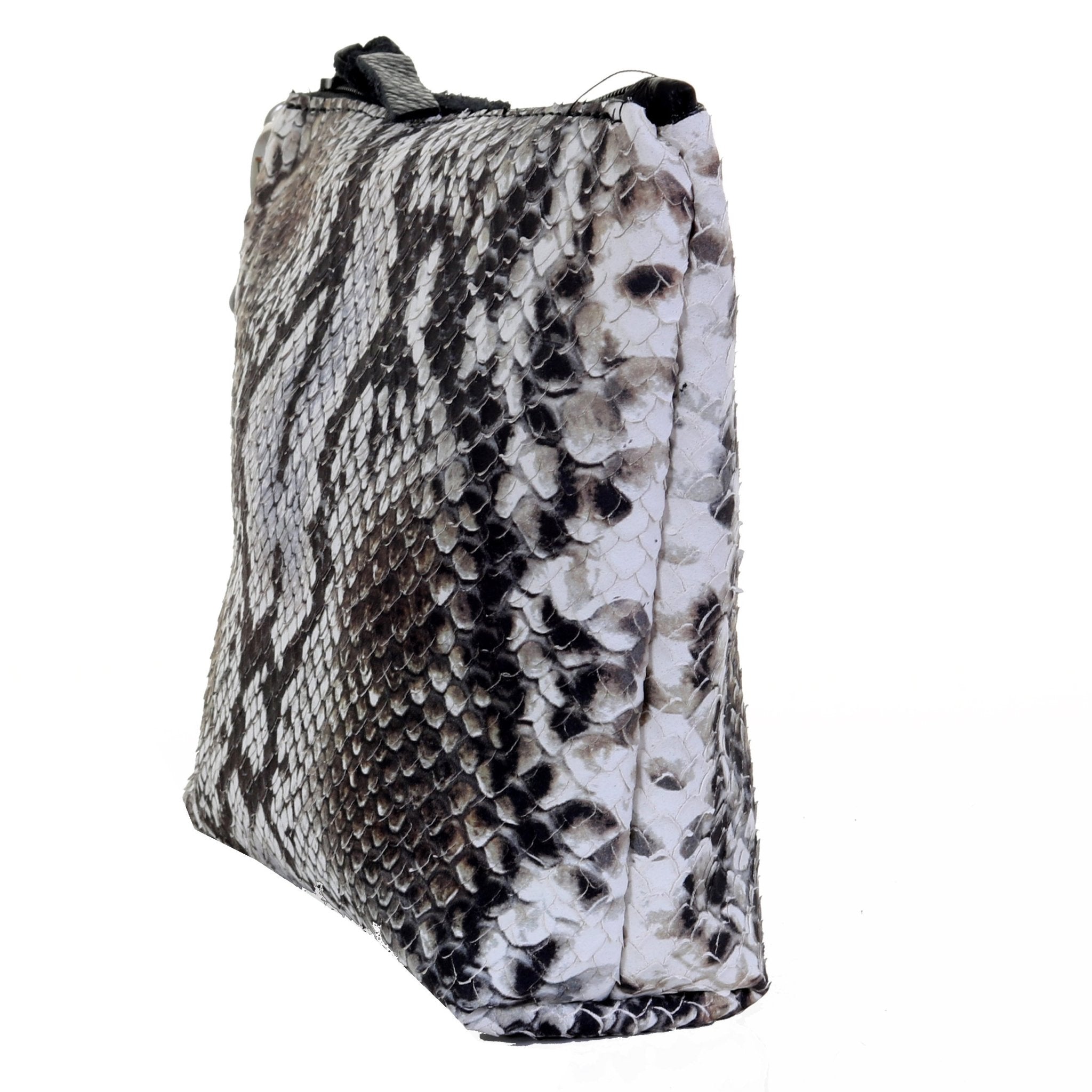 LMP13 - Cobra Snake Print Large Makeup Pouch - Double J Saddlery