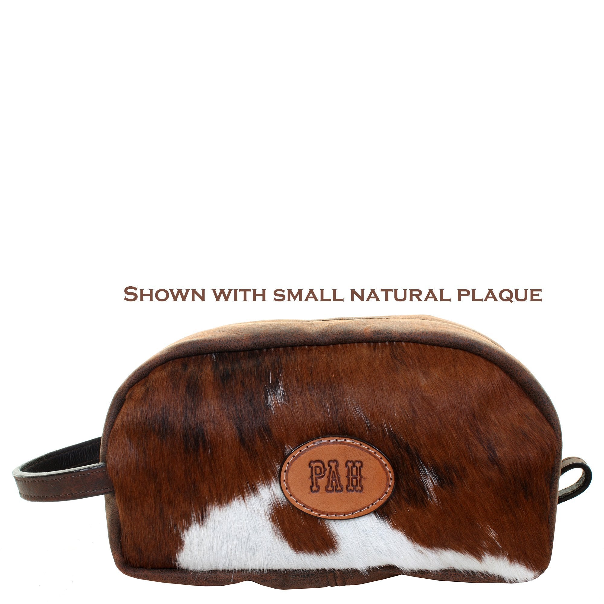 LSK40 - Calico Cowhide Shaving Bag - Double J Saddlery