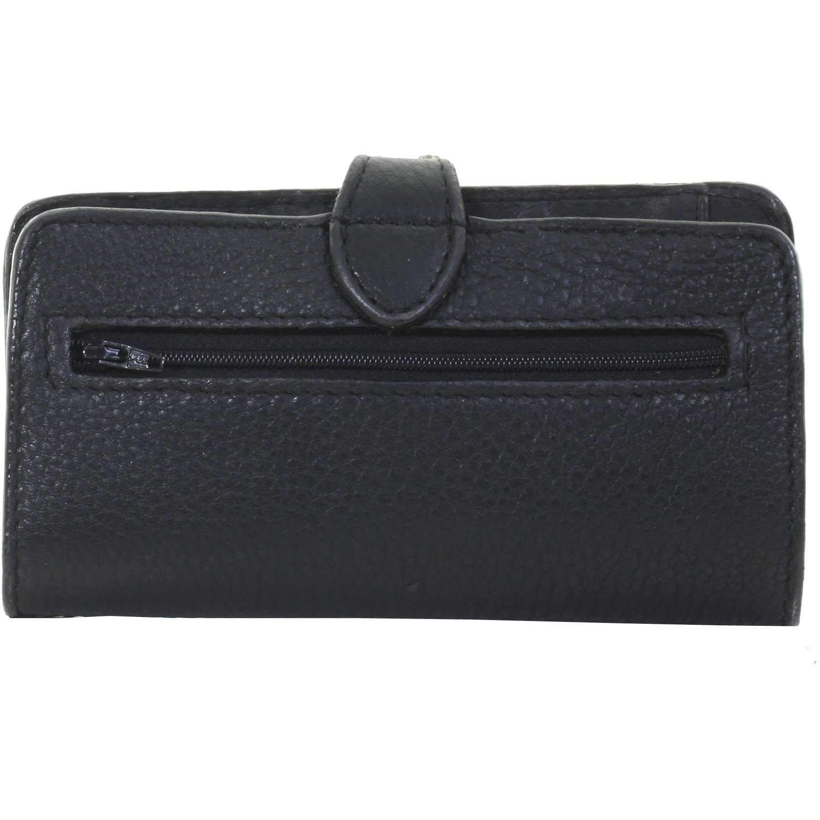 LW211 - Black Chap Ladies Wallet - Double J Saddlery