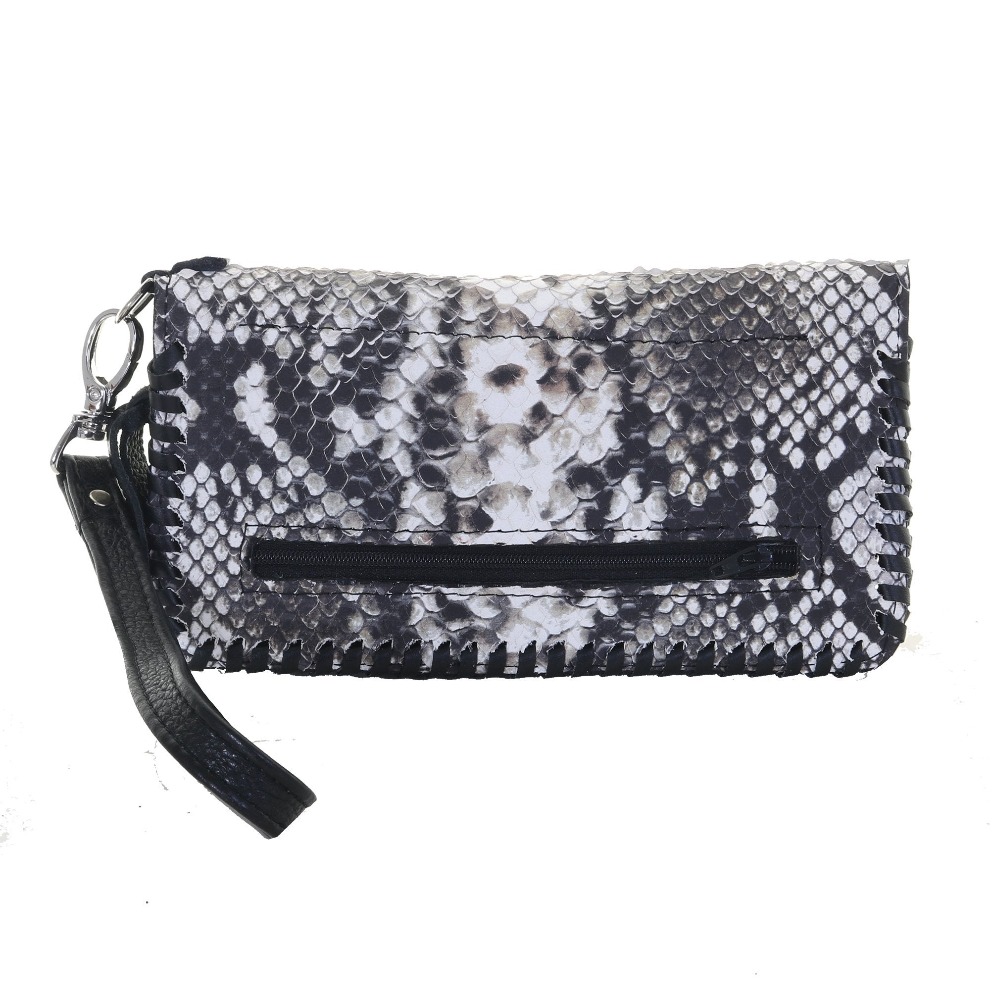 LZW31 - Cobra Snake Print Ladies Zipper Wallet - Double J Saddlery