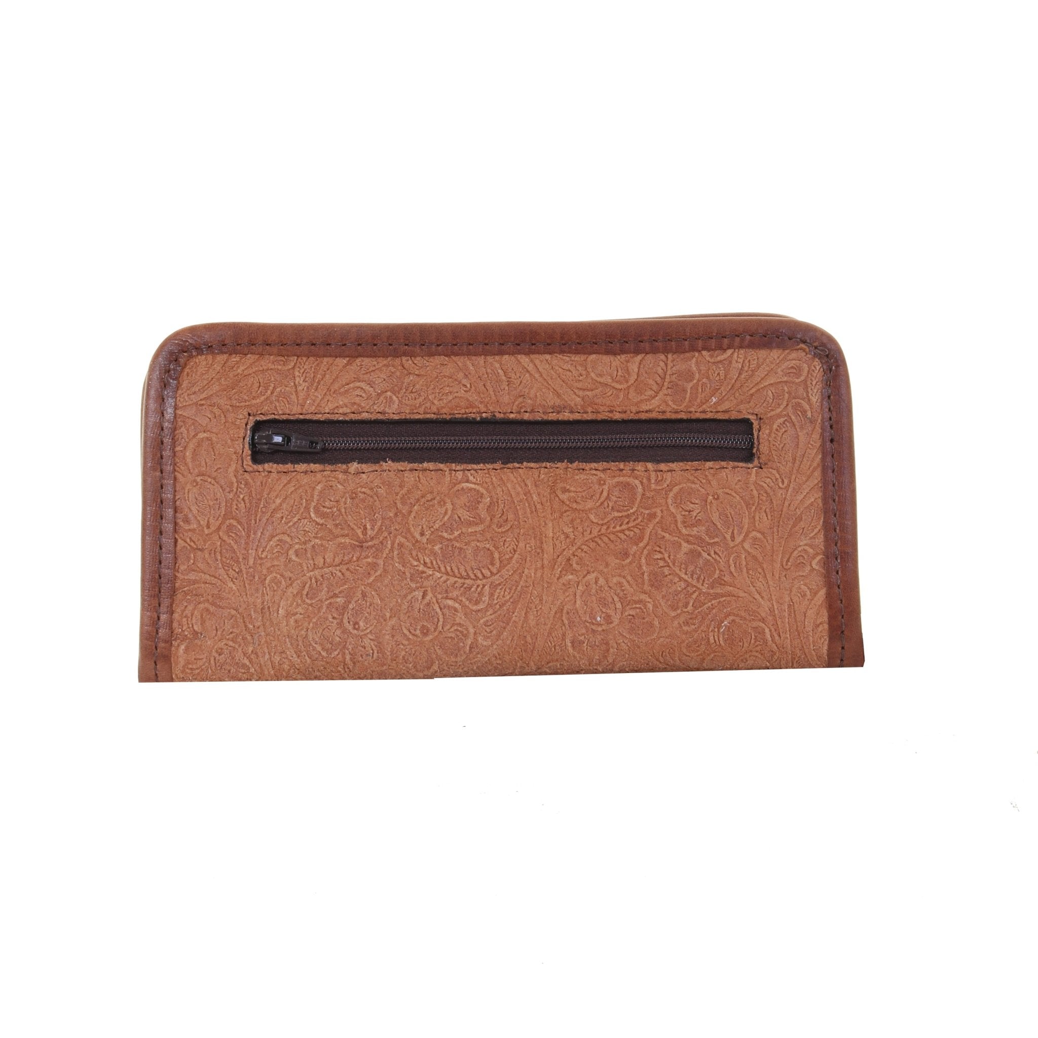 LZW51 - Western Sotto Zipper Wallet - Double J Saddlery