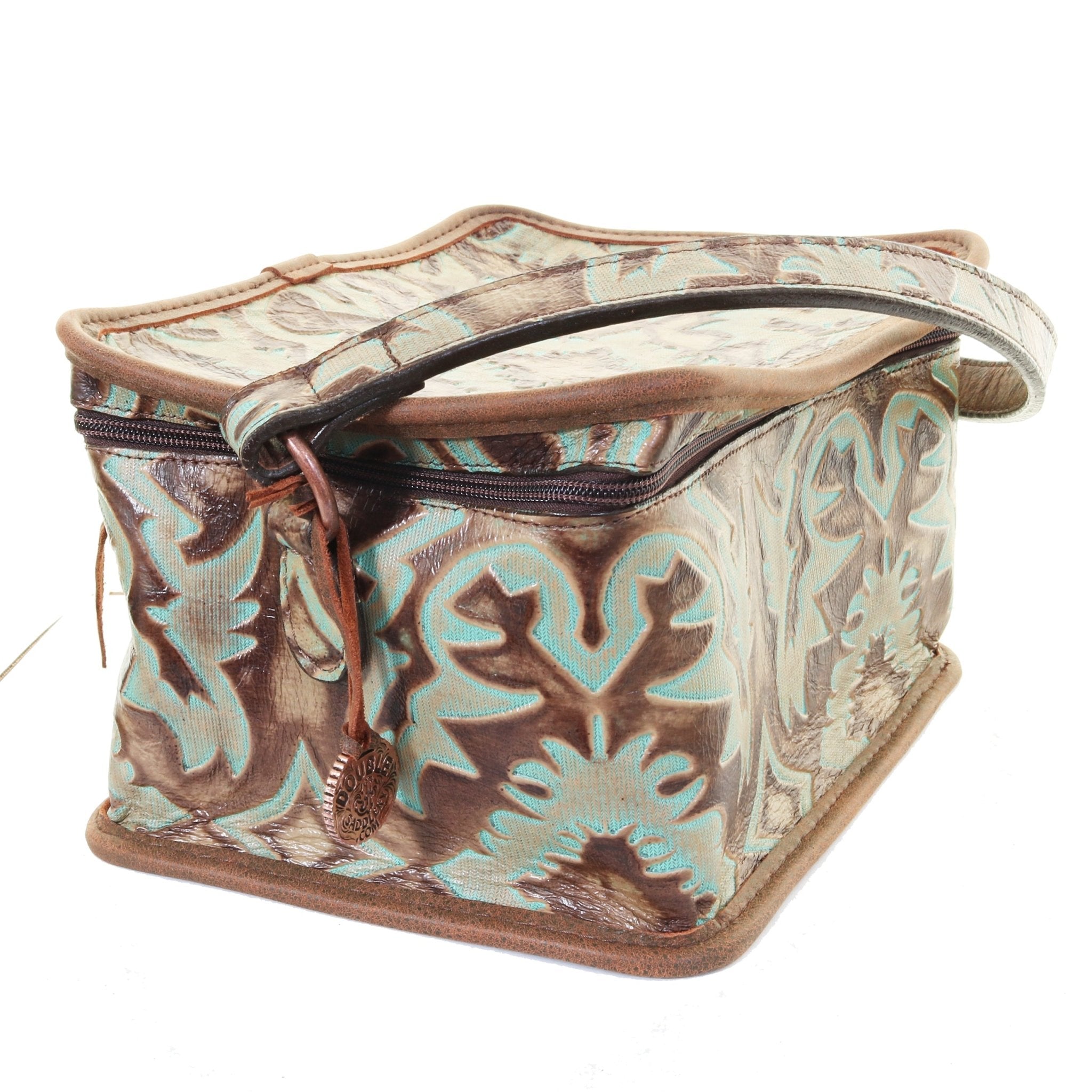 MB53 - Laredo Burnt Turquoise Make Up Bag - Double J Saddlery