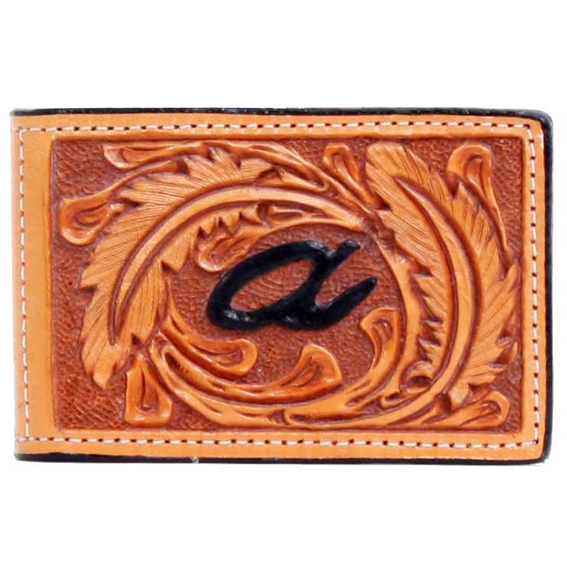 MC06 - Hand-Tooled Money Clip - Double J Saddlery