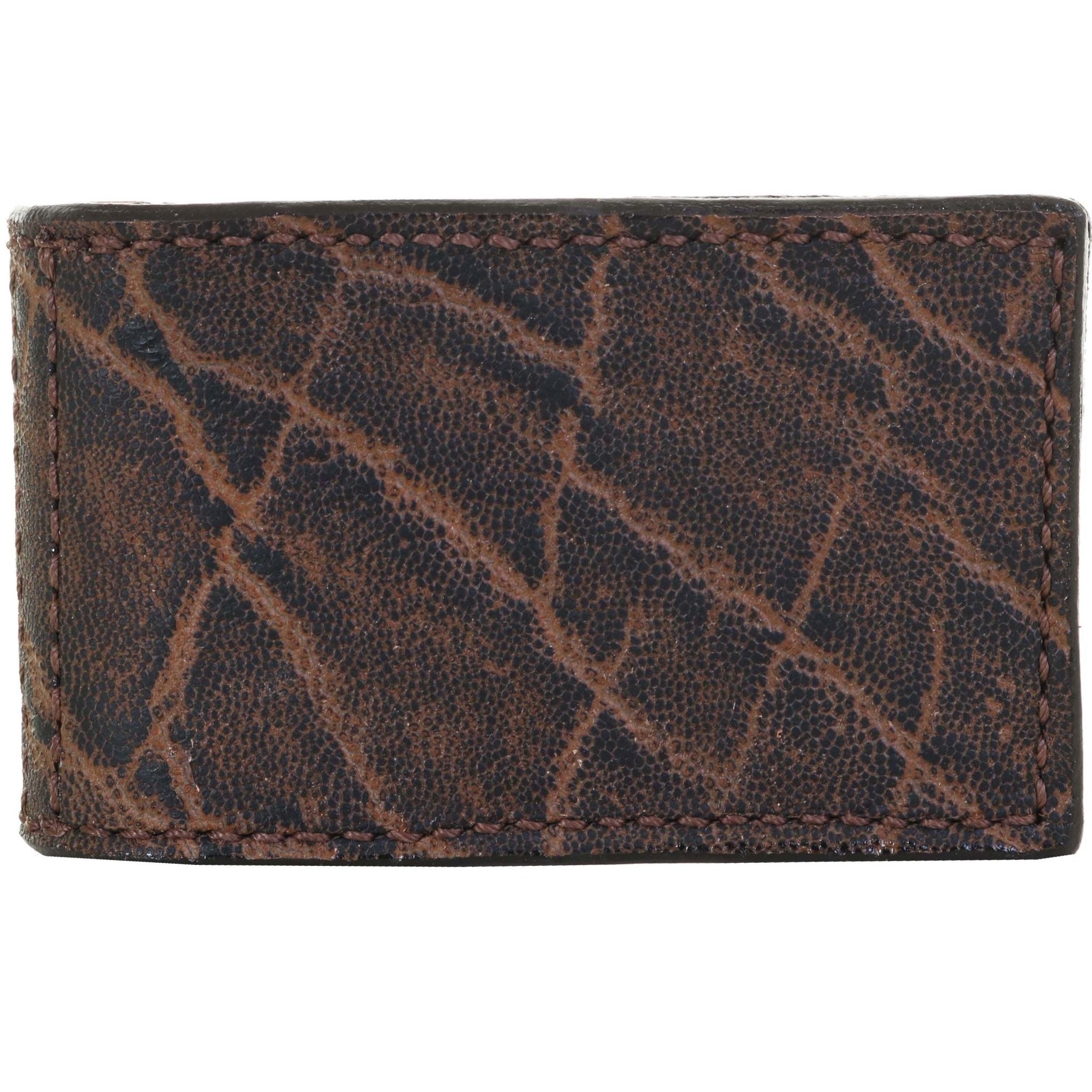 MC121 - Peat Vintage Elephant Print Money Clip - Double J Saddlery