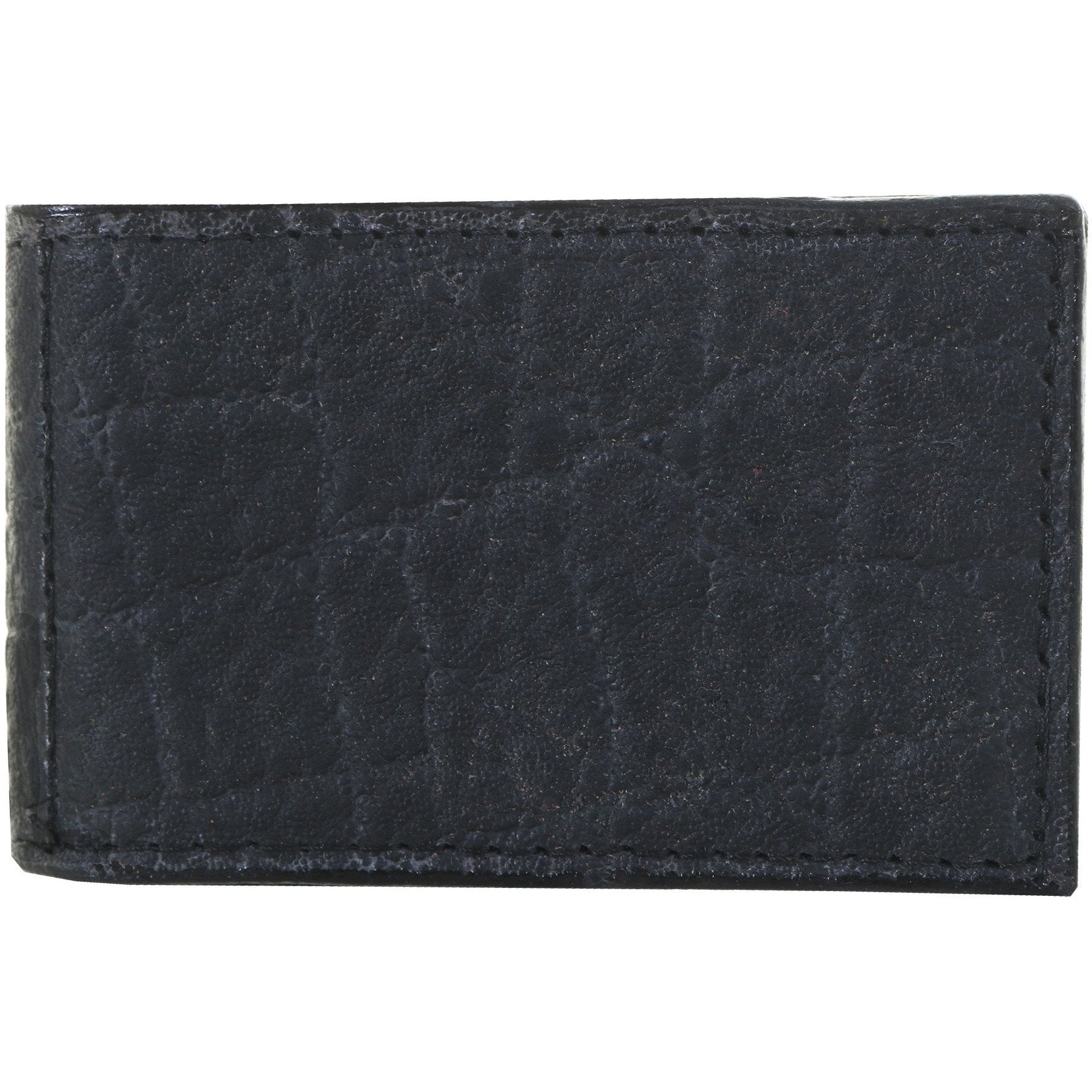 MC149 - Black Elephant Print Money Clip - Double J Saddlery