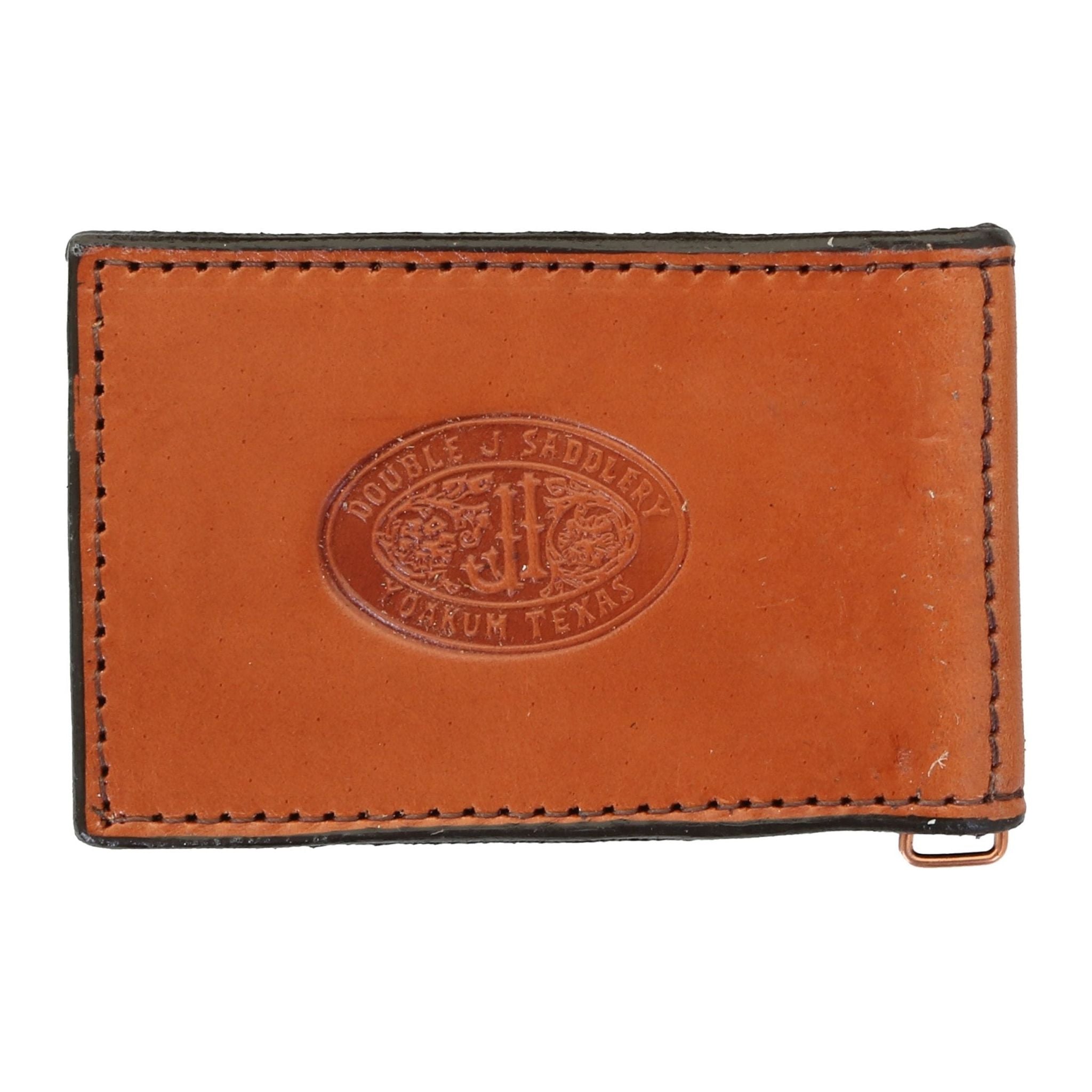 MC159 - Chestnut Money Clip - Double J Saddlery