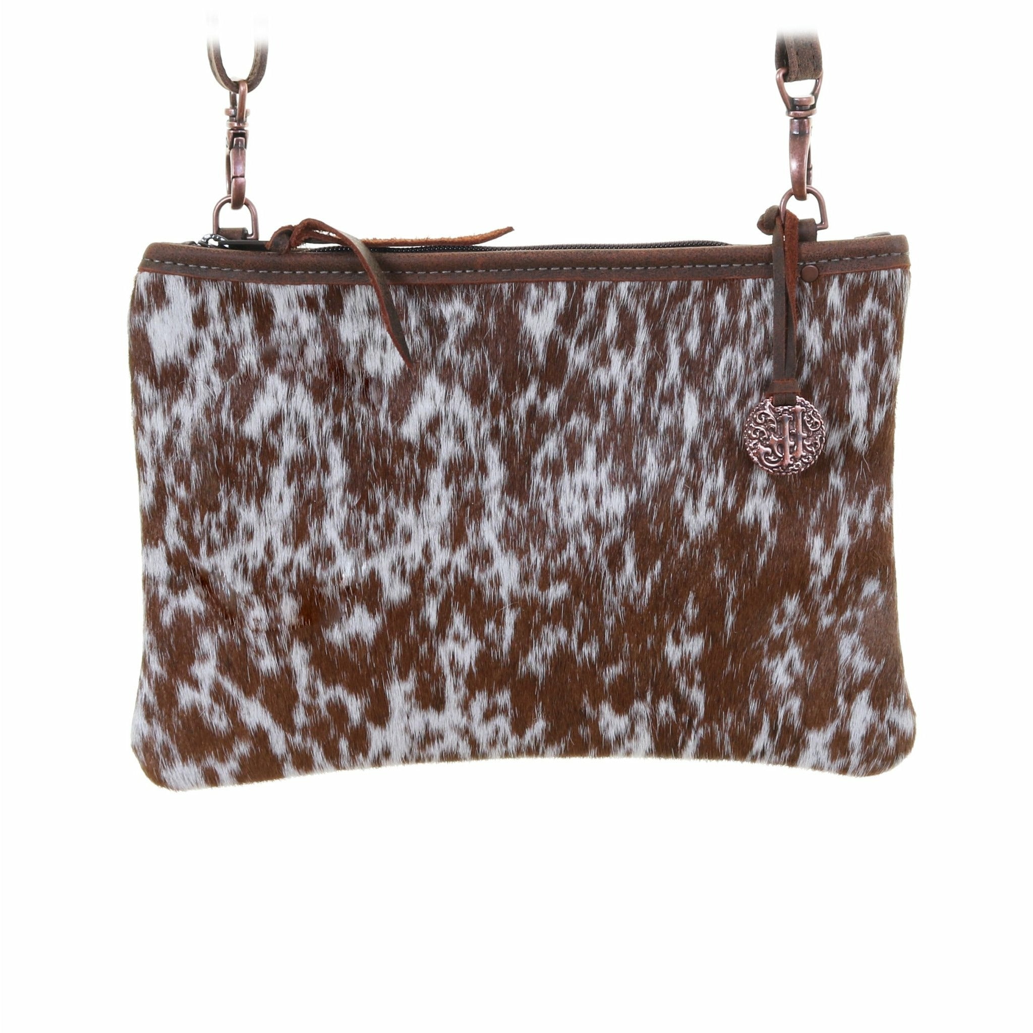 MDC19 - Roan Cowhide Medium Clutch - Double J Saddlery