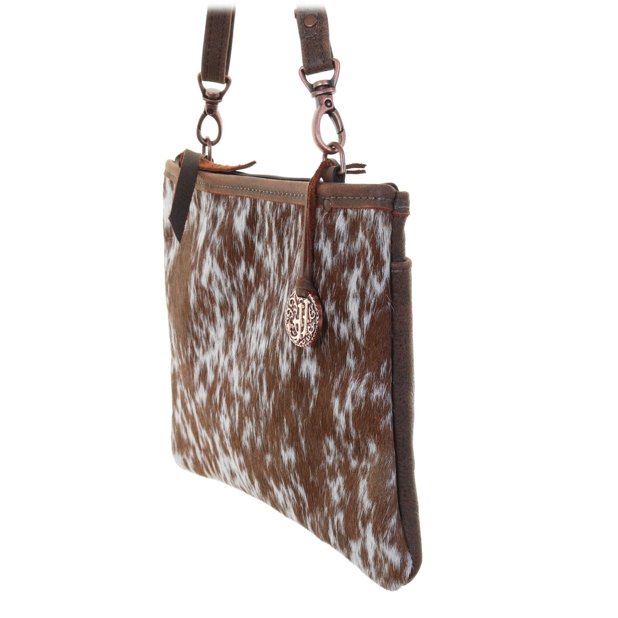 MDC19 - Roan Cowhide Medium Clutch - Double J Saddlery