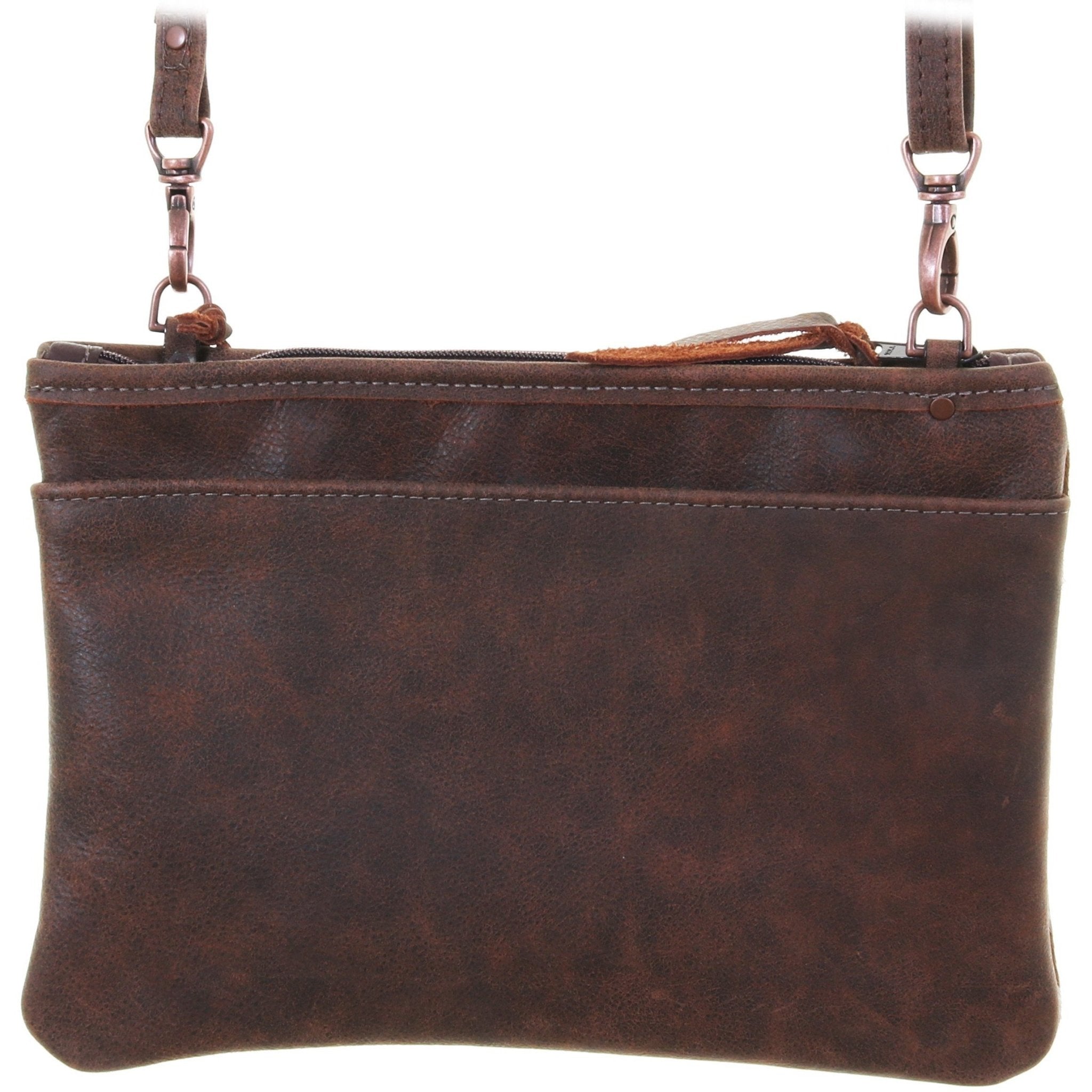 MDC19 - Roan Cowhide Medium Clutch - Double J Saddlery