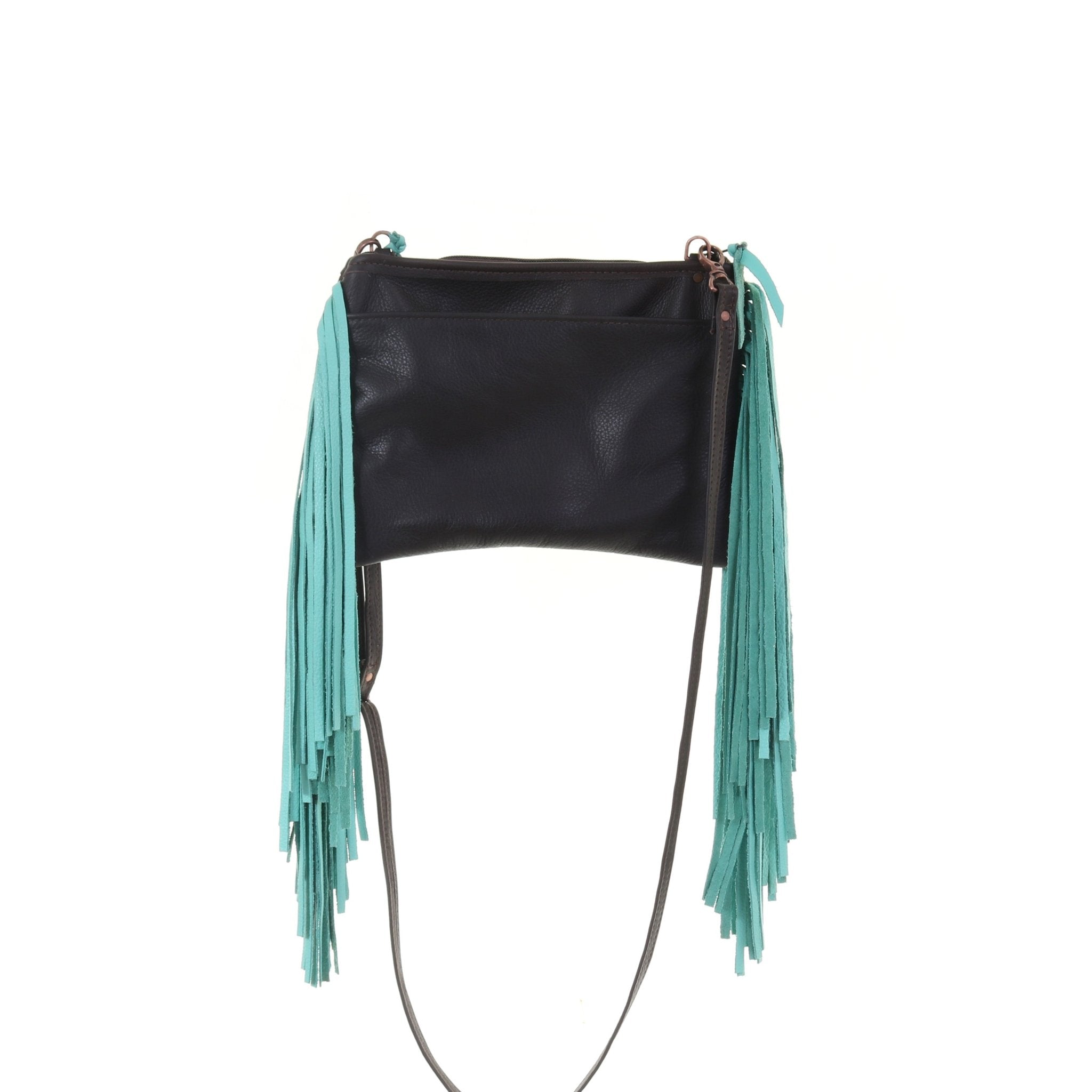MDC45 - Turquoise Longhorn Medium Clutch - Double J Saddlery