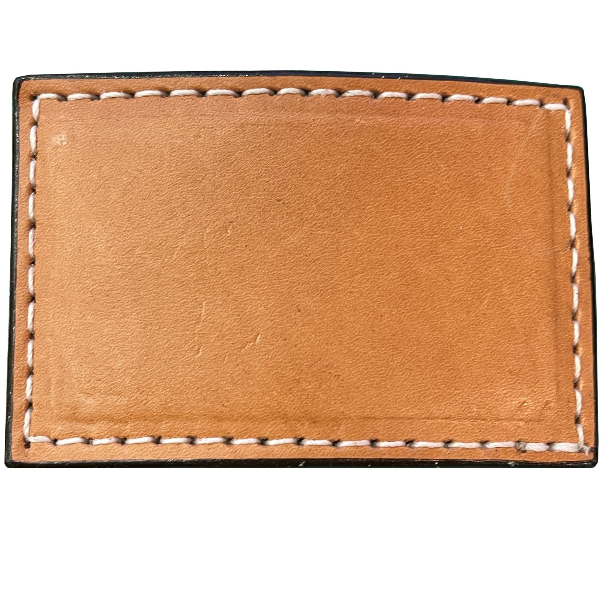 MLB01A - Natural Leather Buckle - Double J Saddlery