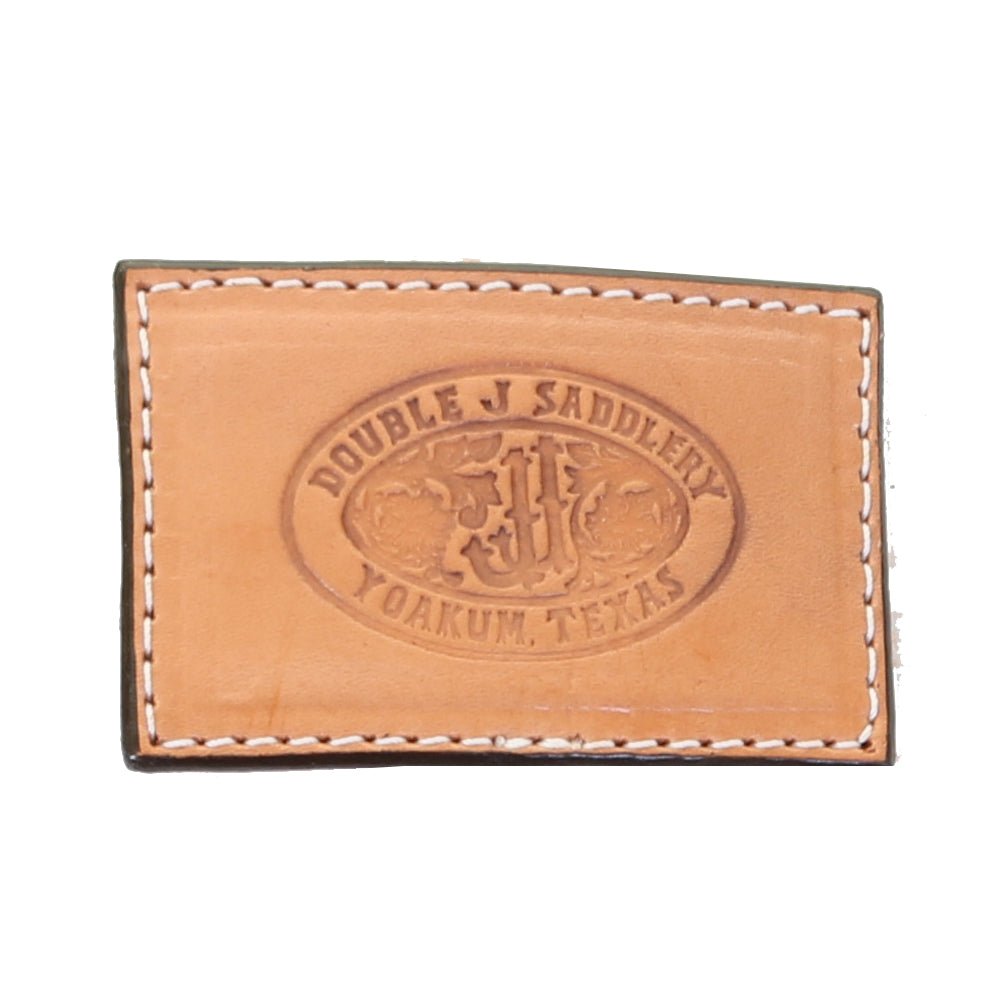 MLB06 - Natural Leather Square Buckle - Double J Saddlery