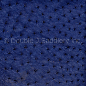 Mod Blue Ostrich Leather - SL1437 - Double J Saddlery