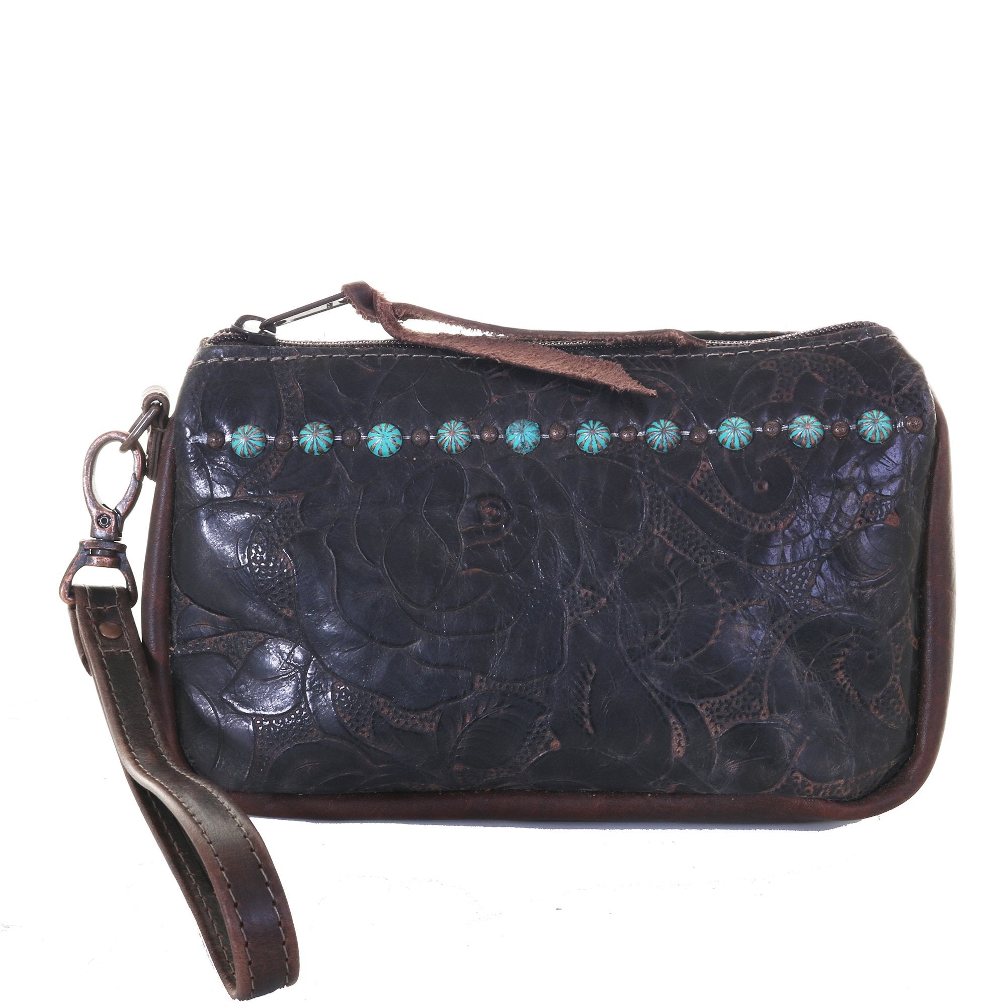 MPG94 - Vintage Rose Makeup Pouch - Double J Saddlery