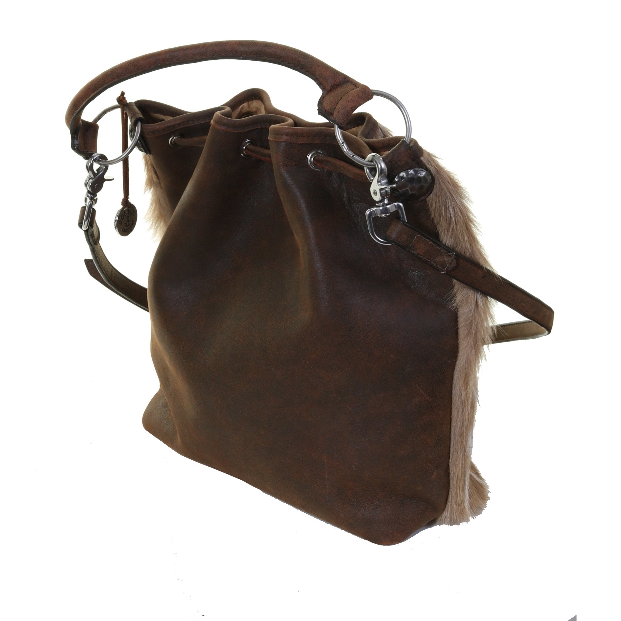 MST67 - Axis Hair Draw String Messenger Tote - Double J Saddlery