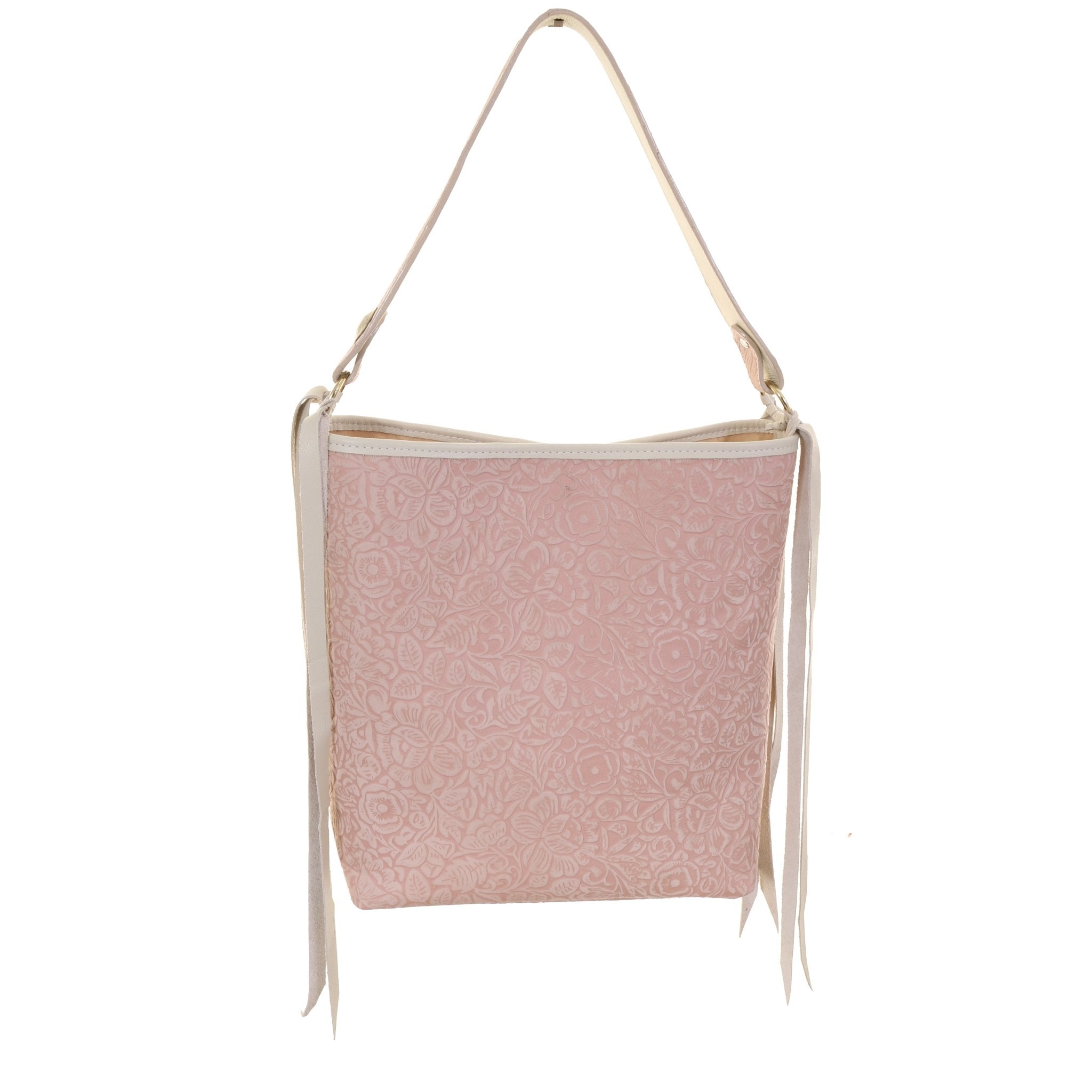 MST78 - Blushing Roses Messenger Tote - Double J Saddlery