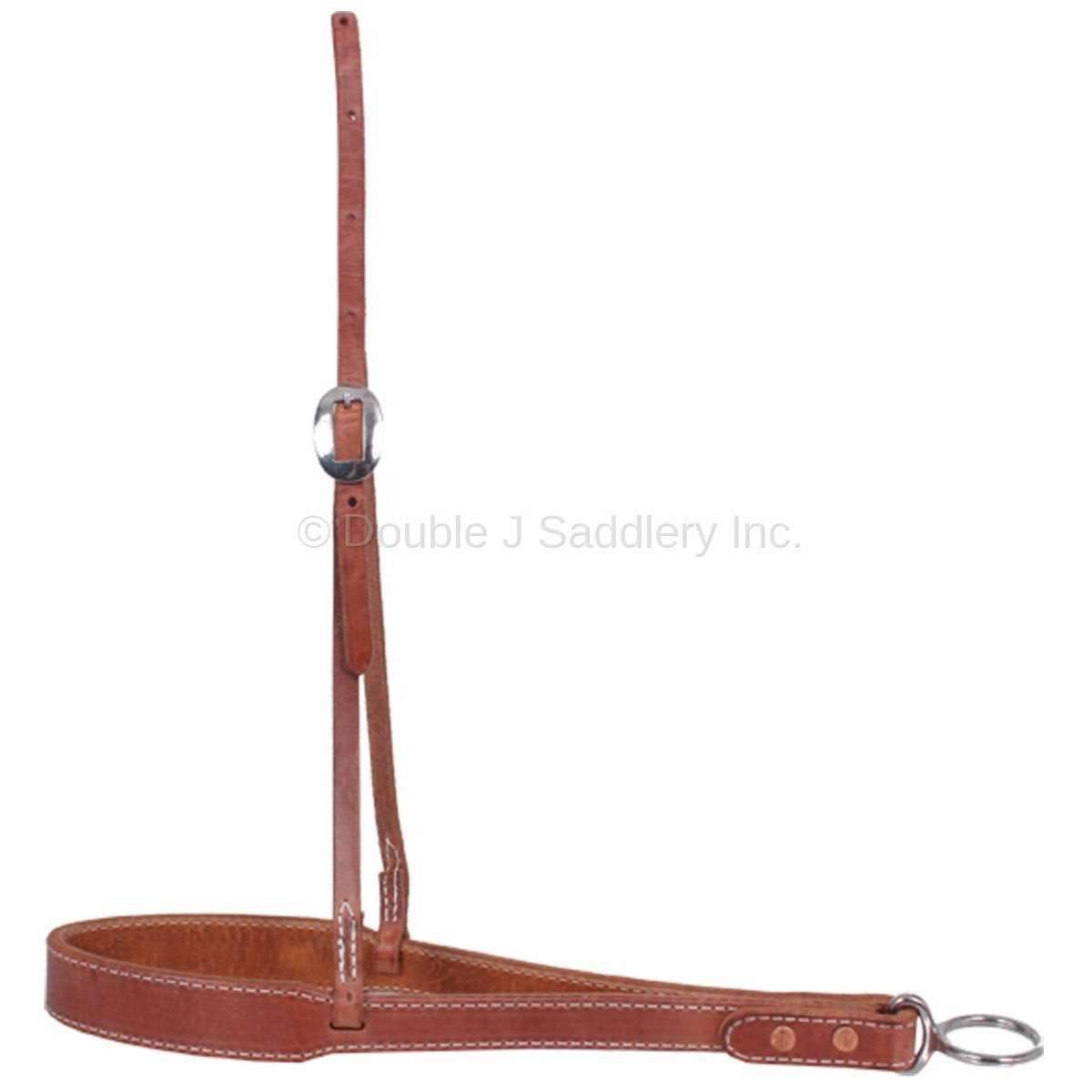 NB02T - Harness Leather Noseband - Double J Saddlery
