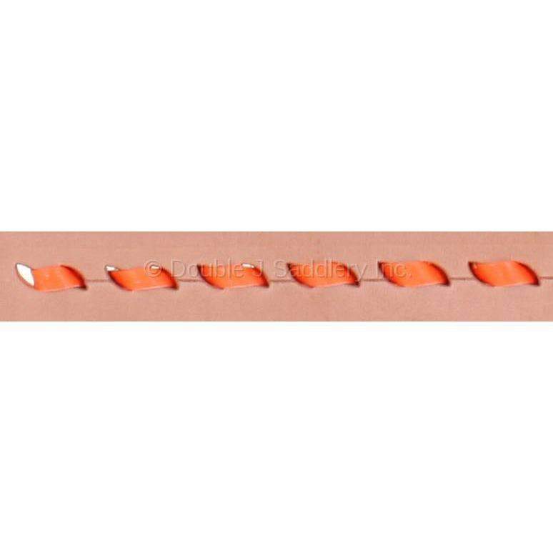 Neon Orange Buck Stitch - Double J Saddlery