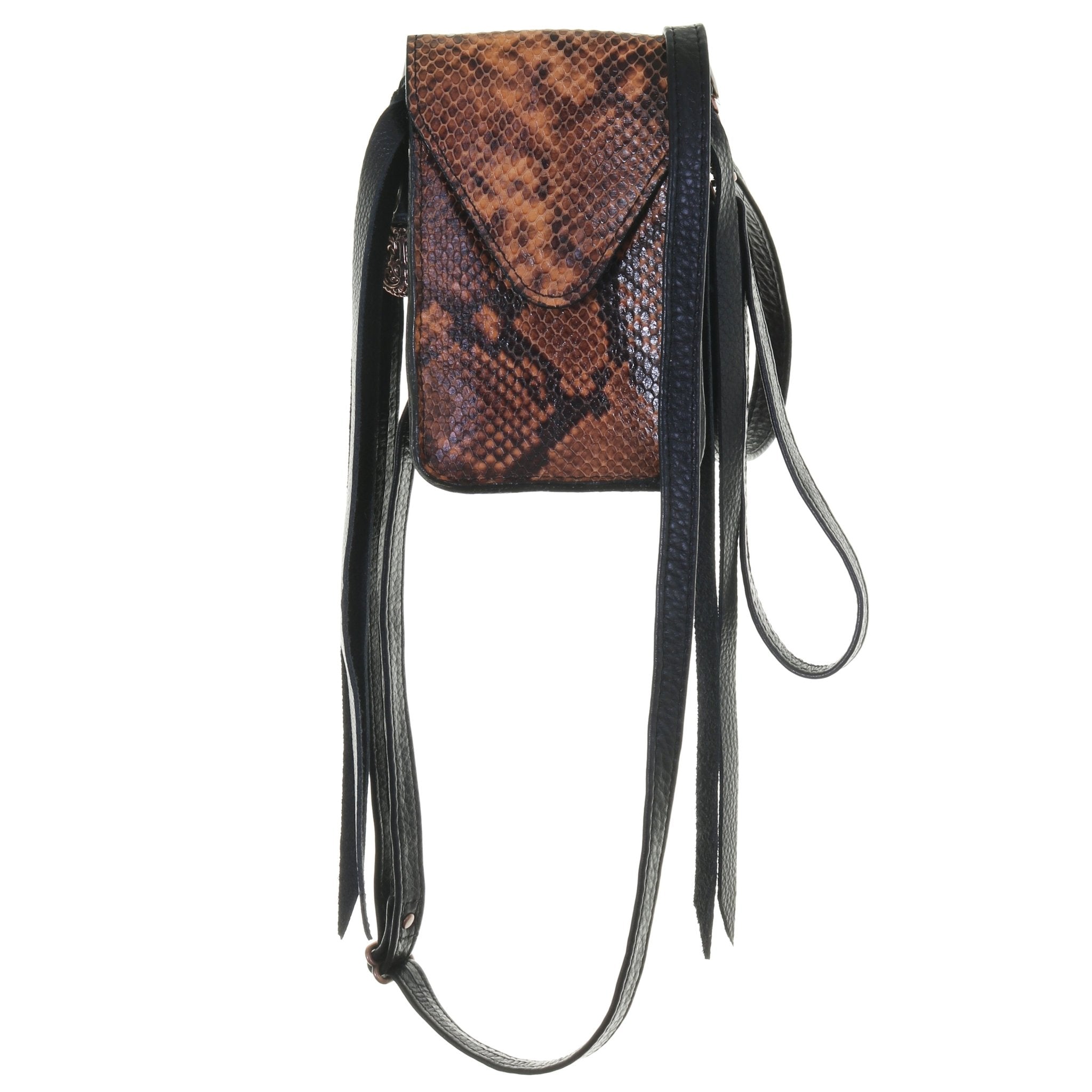NSP14 - Copperhead Snake Print Stadium Purse - Double J Saddlery