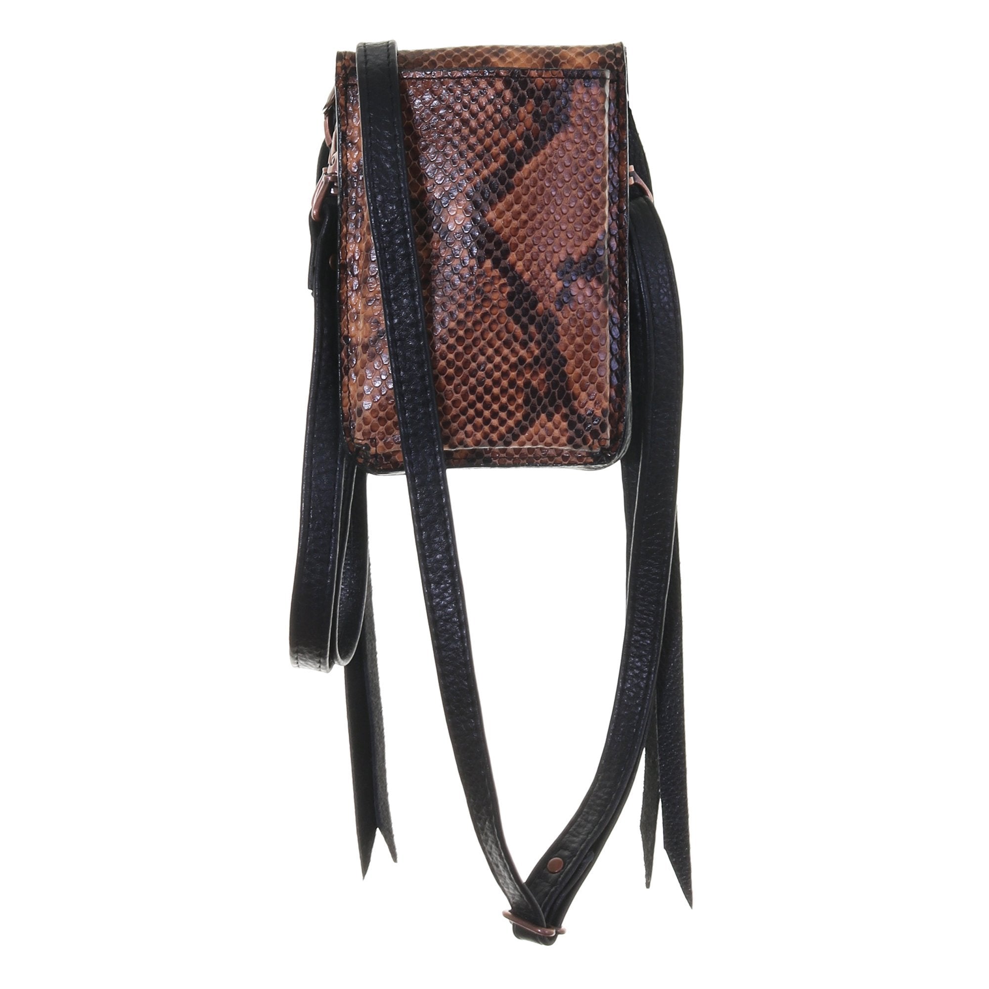 NSP14 - Copperhead Snake Print Stadium Purse - Double J Saddlery