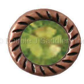 Olivine Swarovski Crystal - ACS15-40 - Double J Saddlery