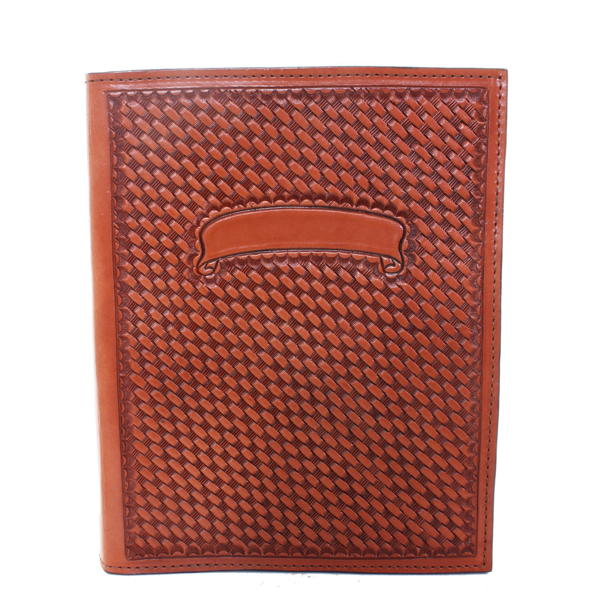 PORT24 - Chestnut Tooled Portfolio - Double J Saddlery
