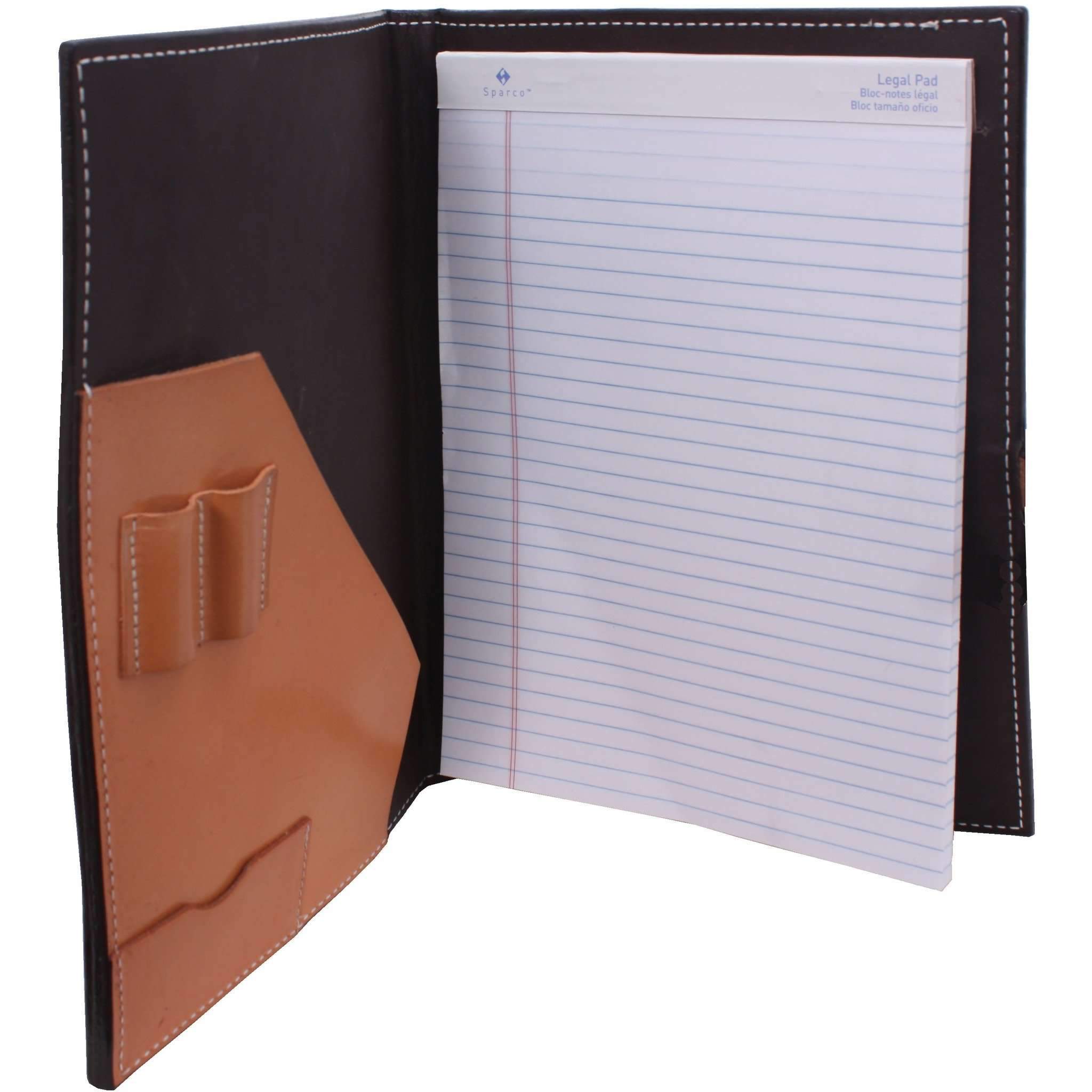 PORT30 - Vintage Cognac Ostrich Print Portfolio - Double J Saddlery