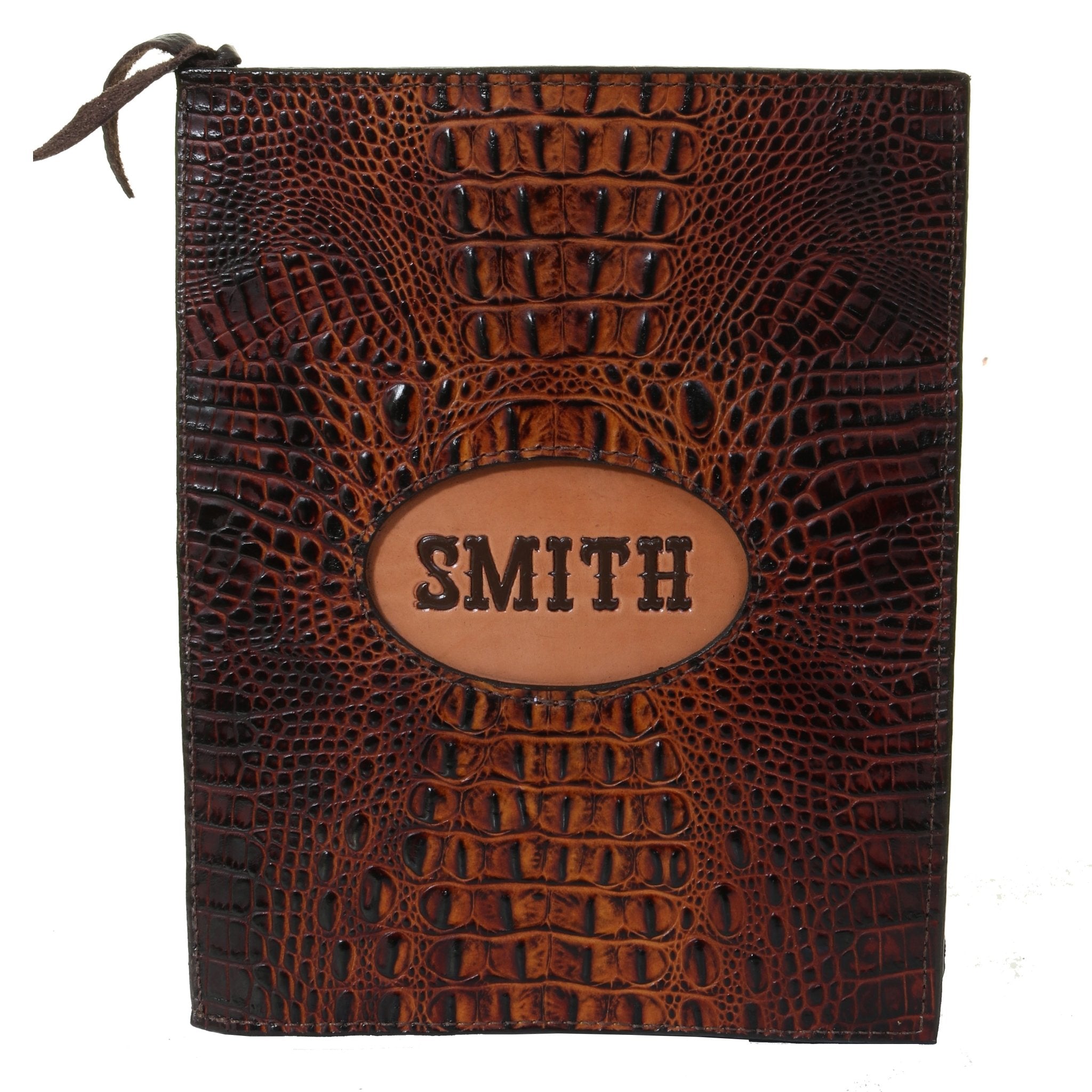 PORT33AI - Autumn Croc Print Portfolio - Double J Saddlery