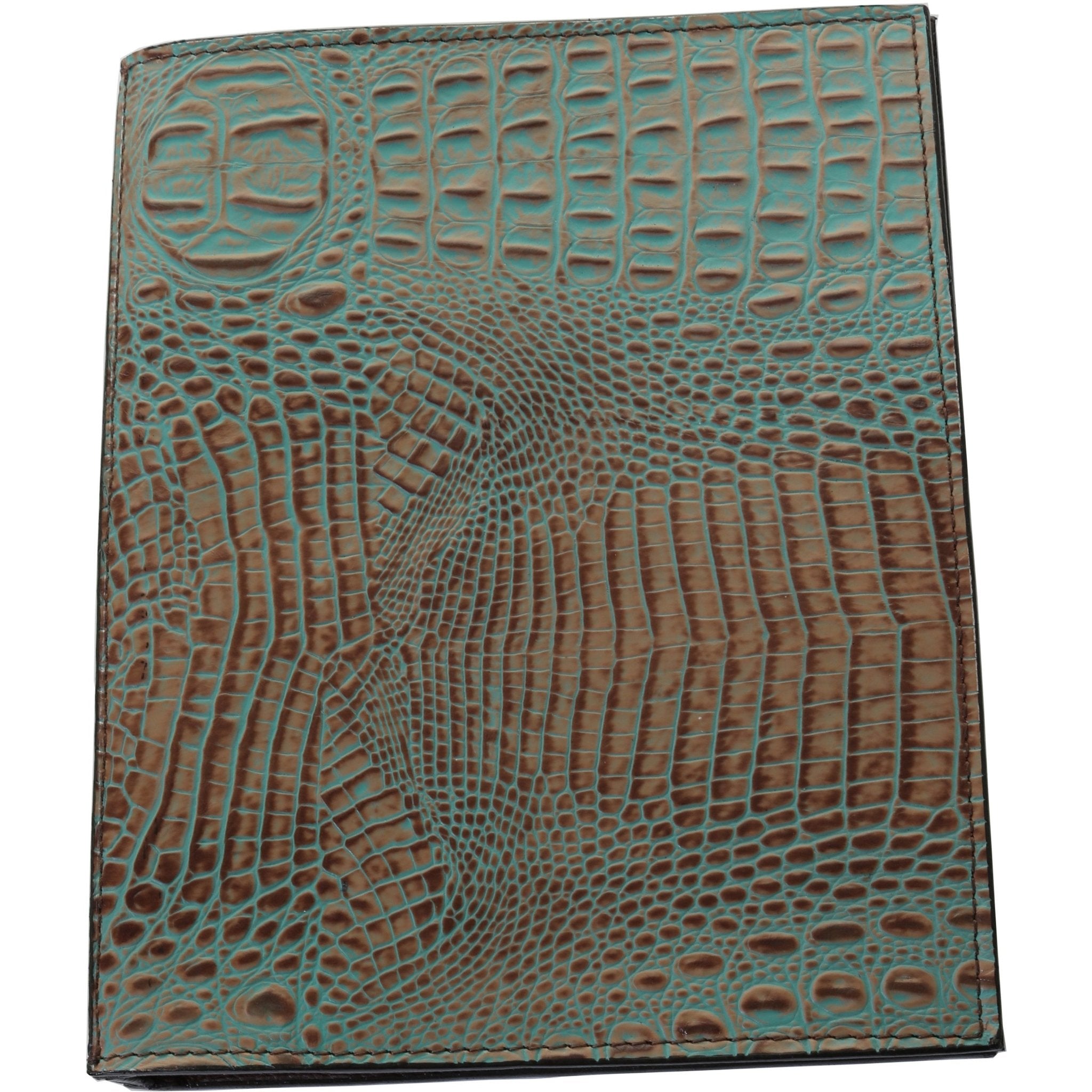 PORT53 - Vintage Mint Croc Print Portfolio - Double J Saddlery