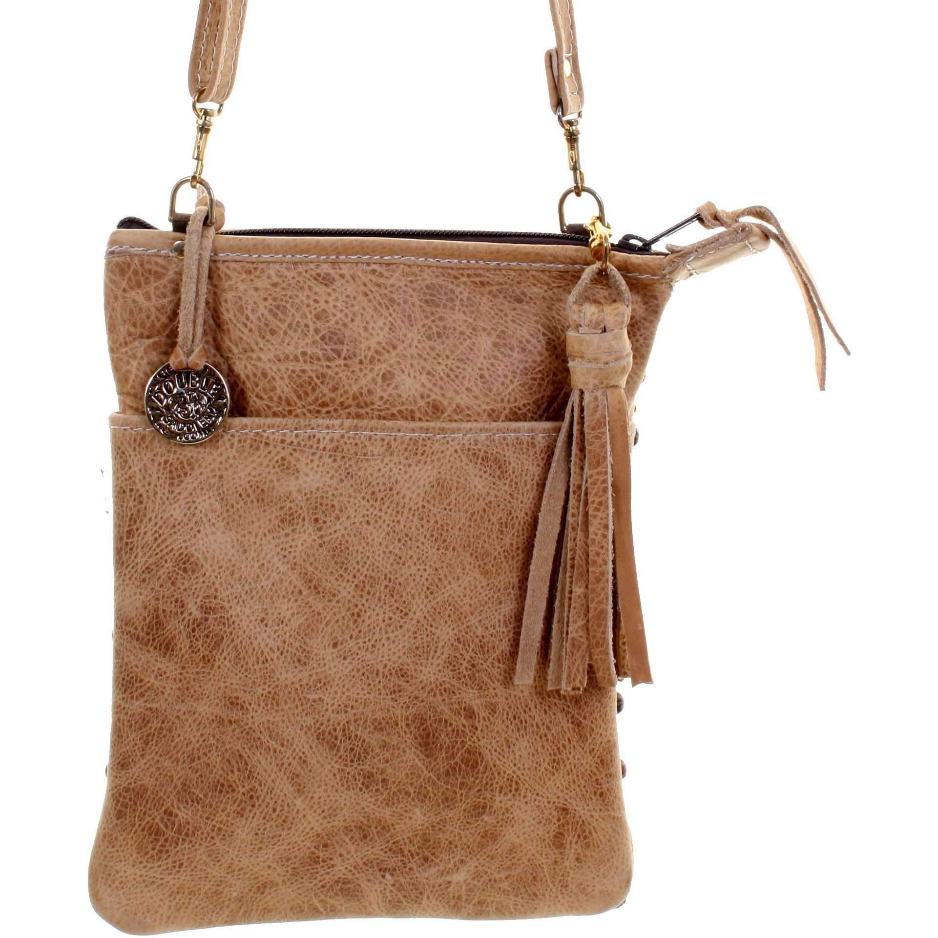 PP12 - Tan Pull-Up Pouch Purse - Double J Saddlery