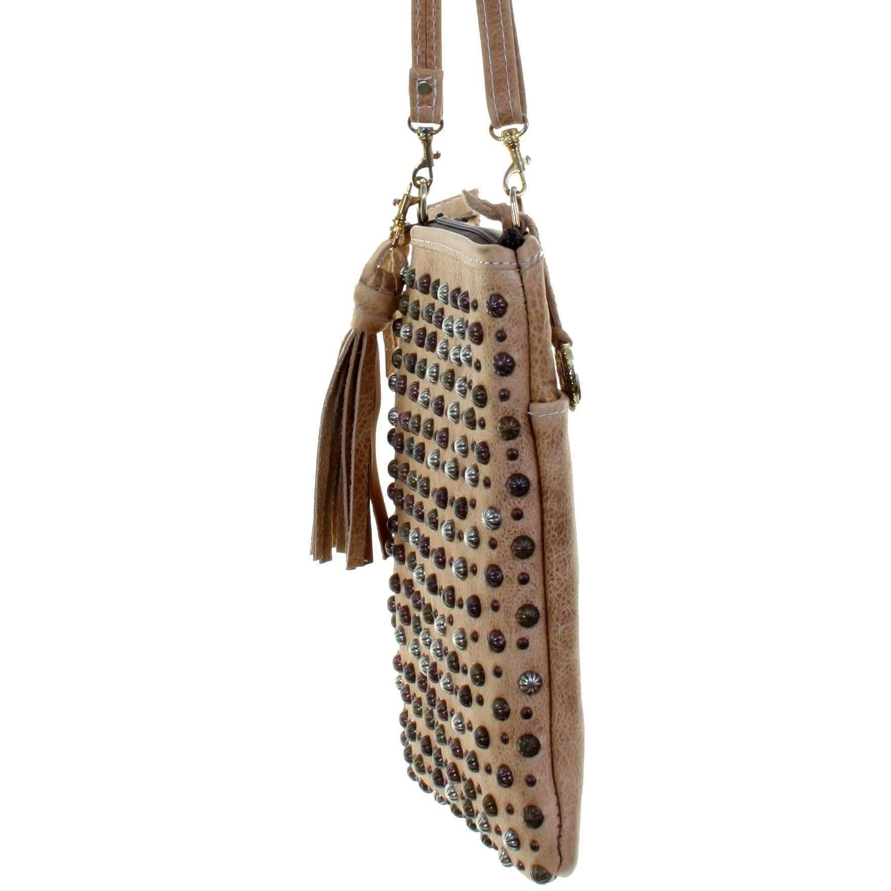 PP12 - Tan Pull-Up Pouch Purse - Double J Saddlery
