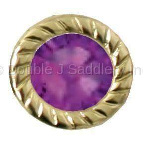 Purple Swarovski Crystal - BCS10-40 - Double J Saddlery