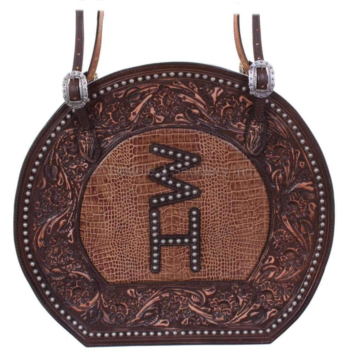 RB20 - Brown Vintage And Gator Rope Bag - Double J Saddlery