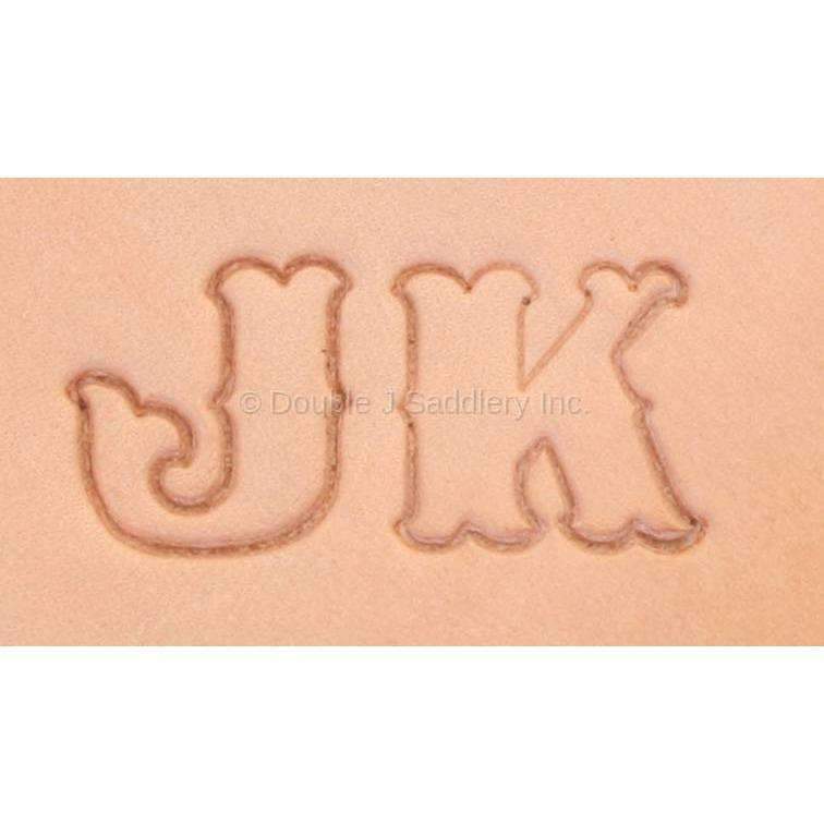 Regular Stamped - Only in 1/2", 3/4", & 1" Height - Double J Saddlery