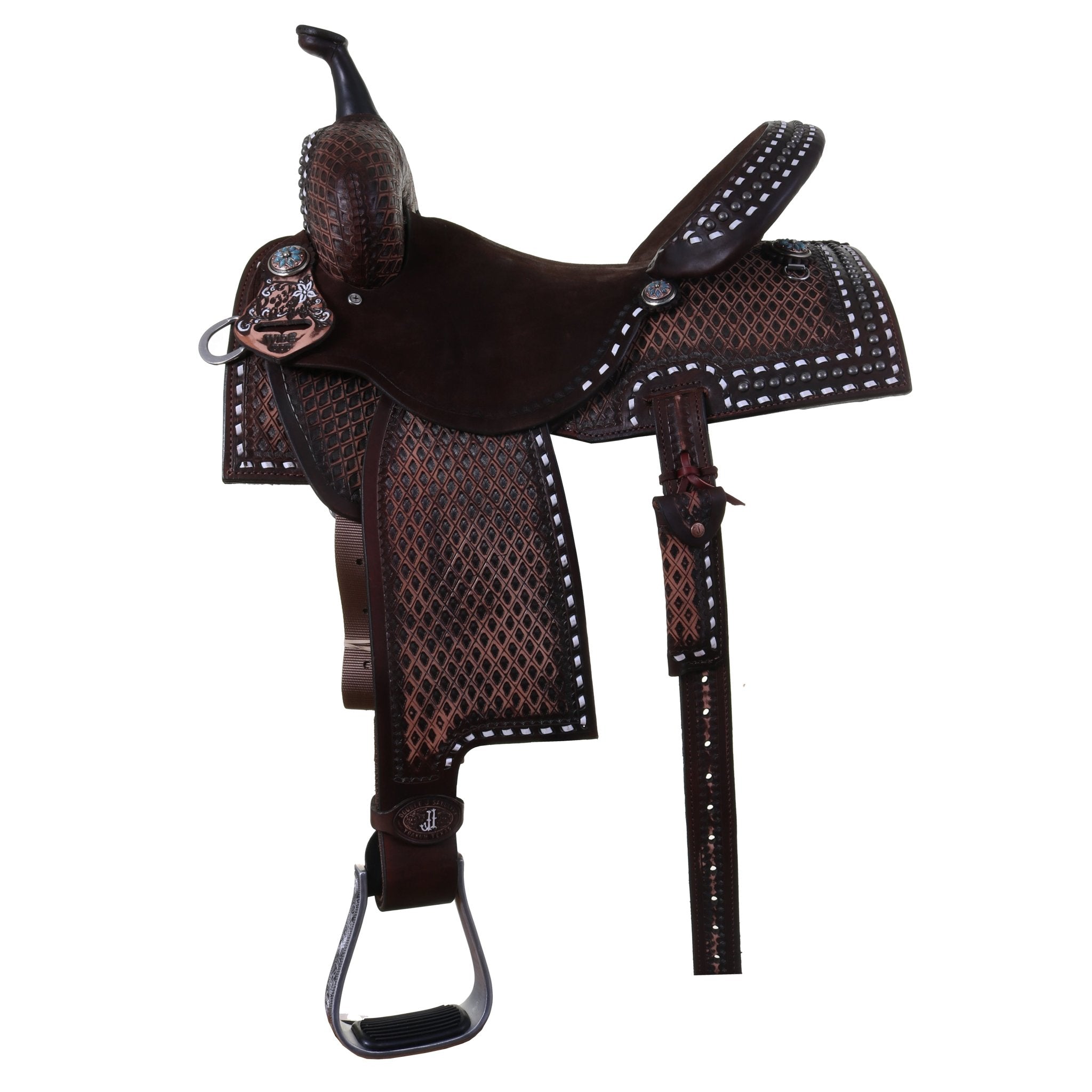 SBP1008 - Pozzi Pro Barrel Racer - Double J Saddlery
