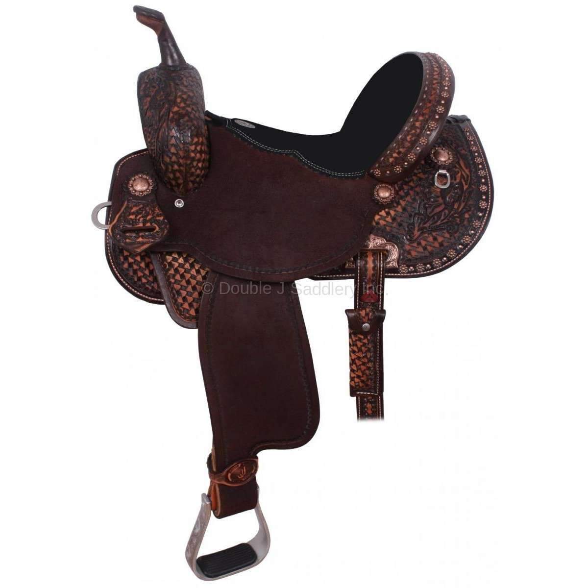SBP400 - Pozzi Pro Barrel Racer - Double J Saddlery