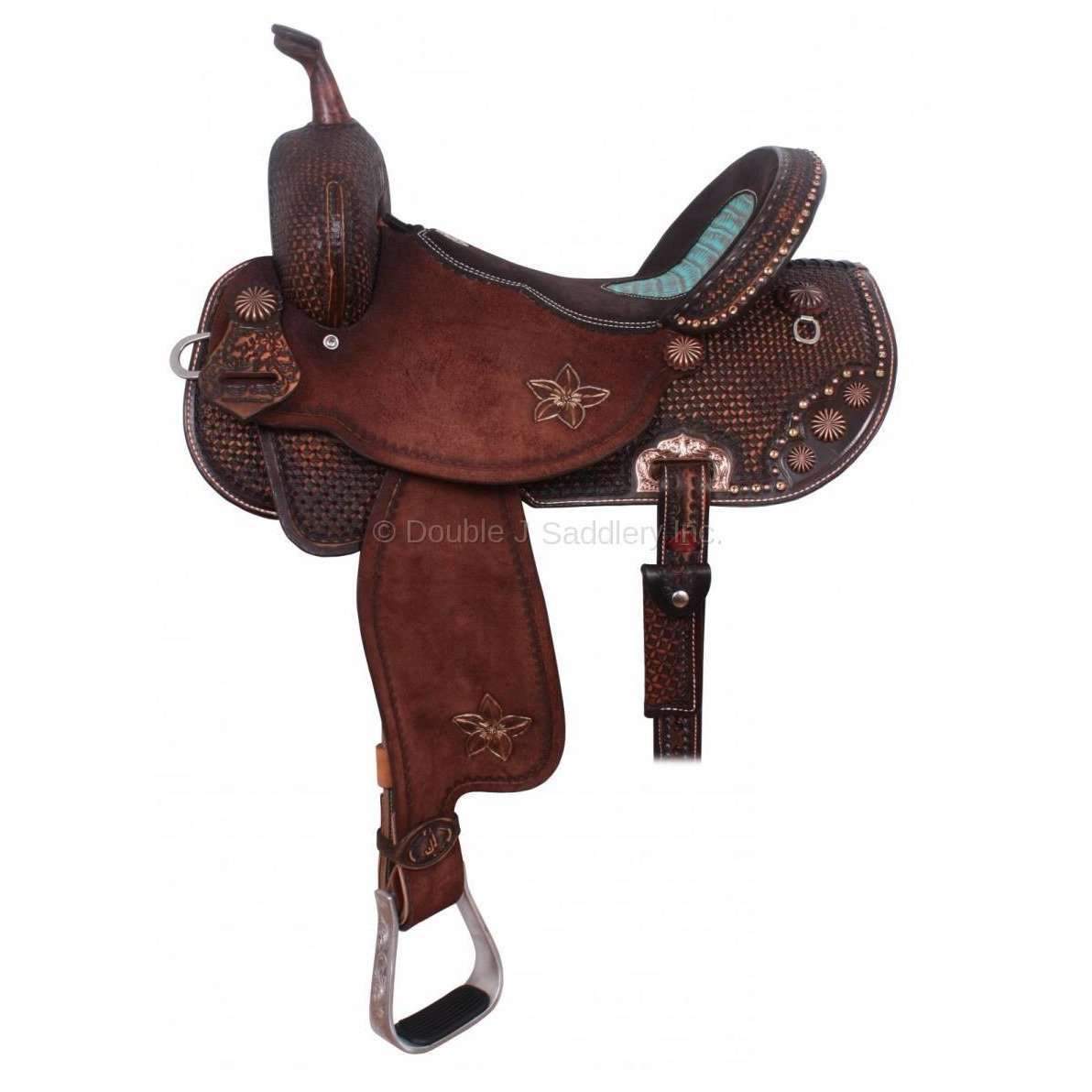 SBP410 - Pozzi Pro Barrel Racer - Double J Saddlery