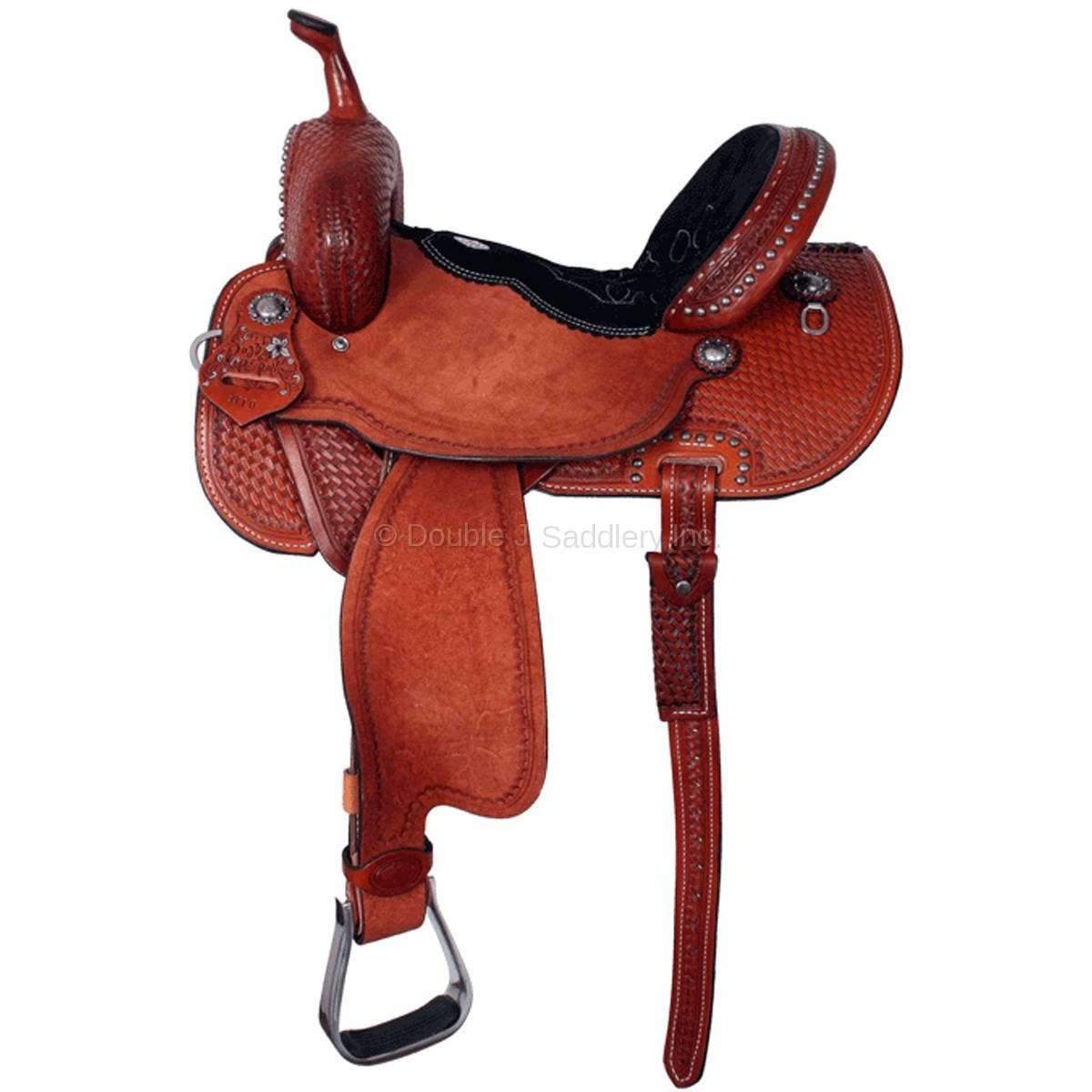 SBP528 - Pozzi Pro Barrel Racer - Double J Saddlery