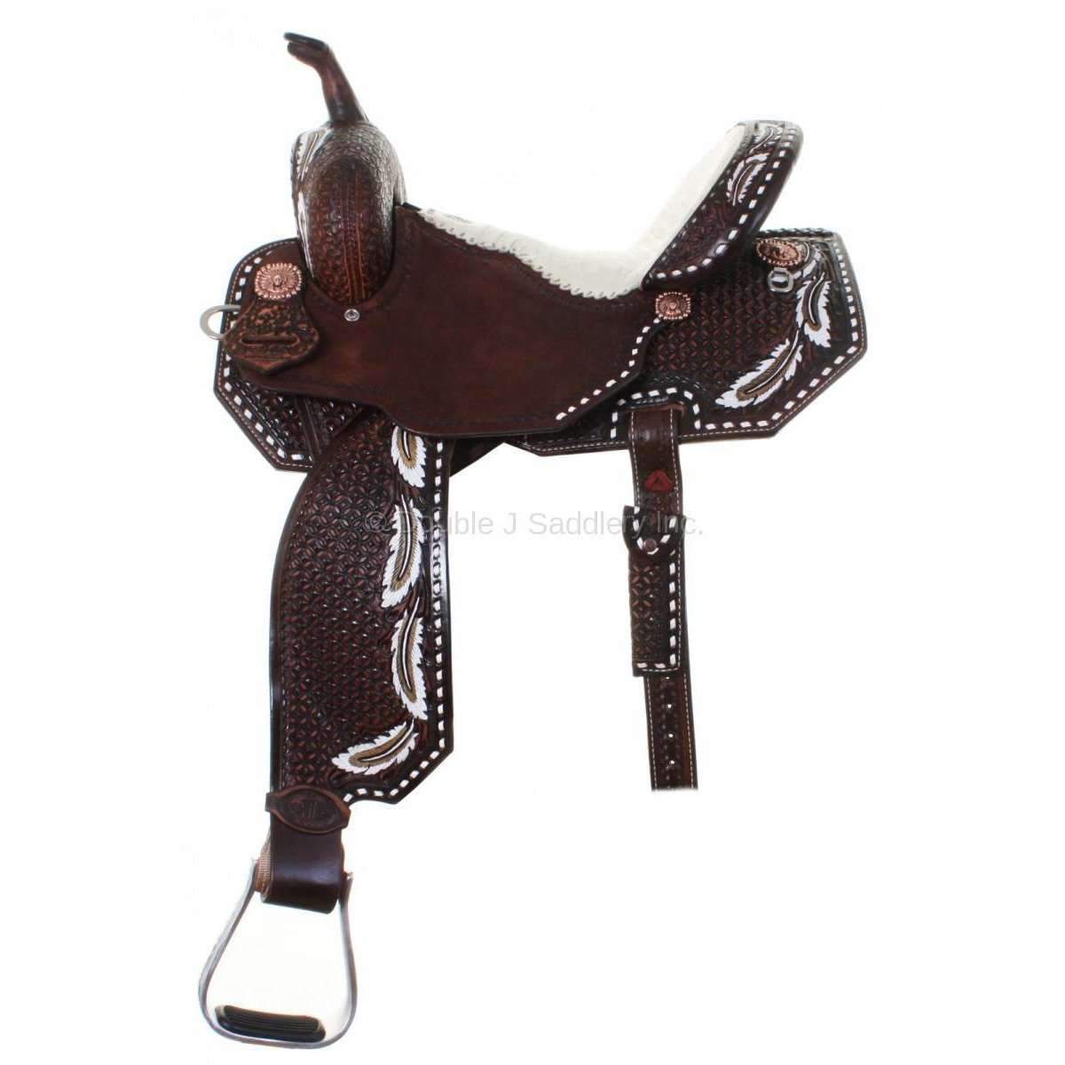 SBP684 - Pozzi Pro Barrel Racer - Double J Saddlery