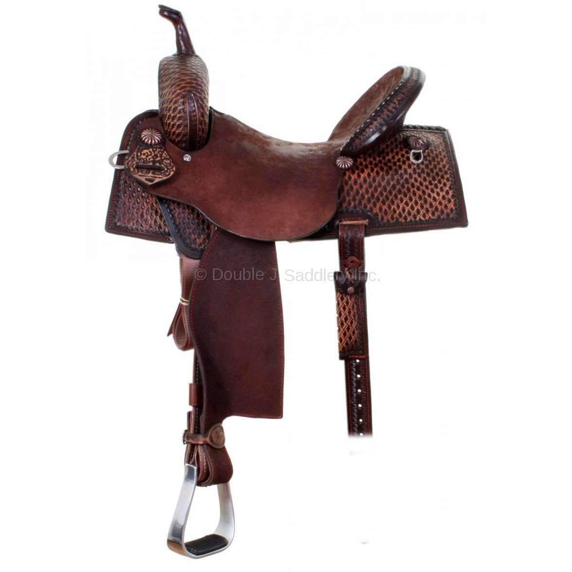 SBP734 - Pozzi Pro Barrel Racer - Double J Saddlery