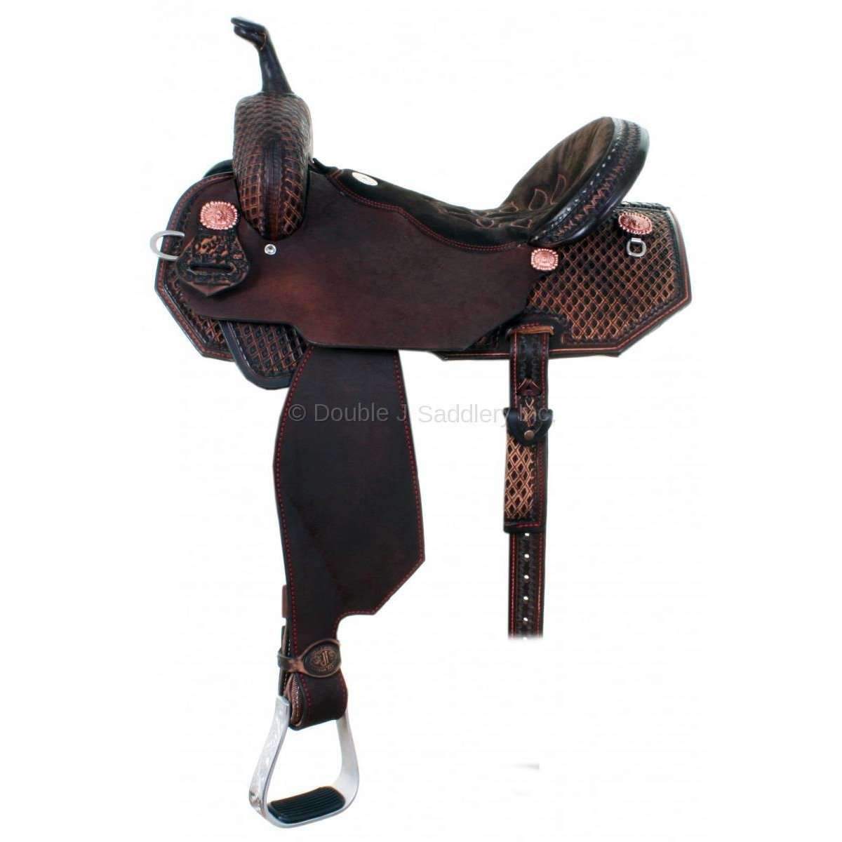 SBP740 - Pozzi Pro Barrel Racer - Double J Saddlery