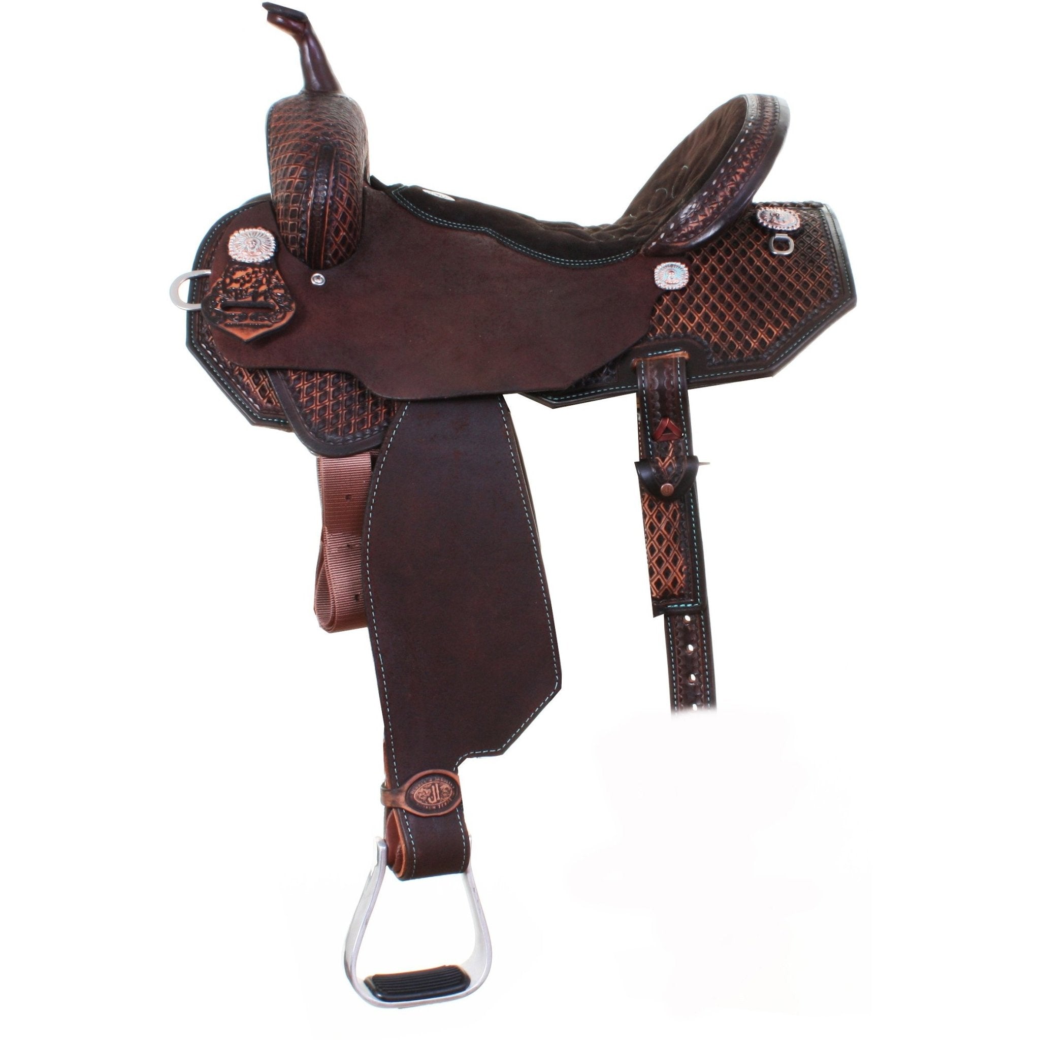 SBP743 - Pozzi Pro Barrel Racer - Double J Saddlery