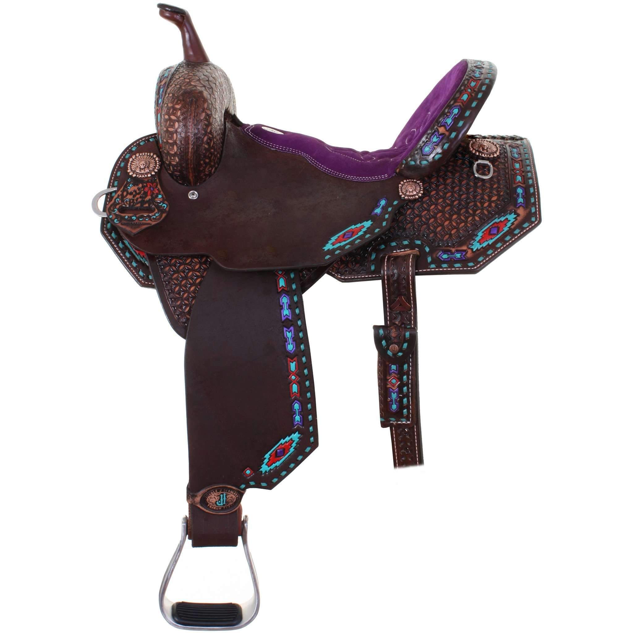 SBP747 - Pozzi Pro Barrel Racer - Double J Saddlery