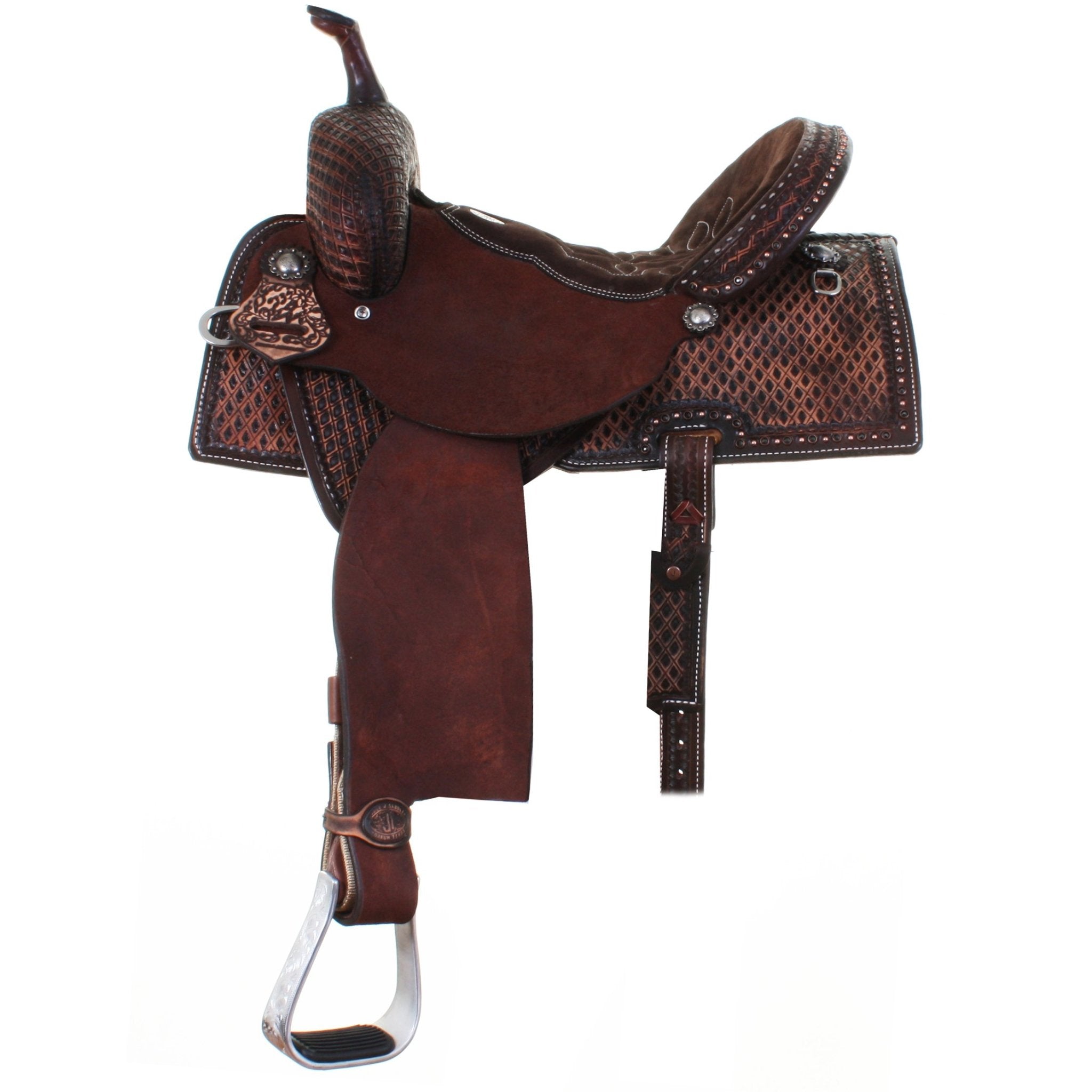 SBP751 - Pozzi Pro Barrel Racer - Double J Saddlery