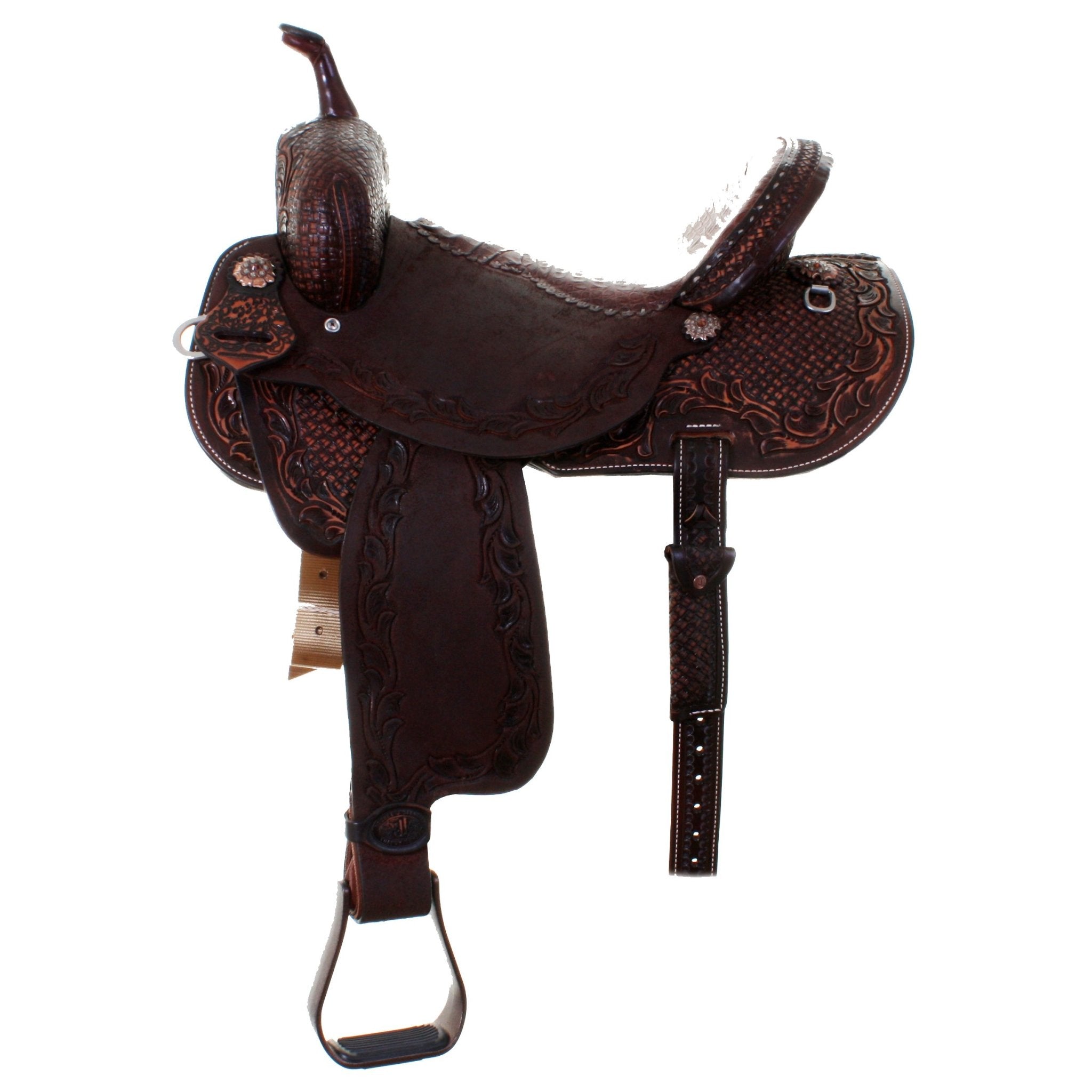 SBP753 - Pozzi Pro Barrel Racer - Double J Saddlery