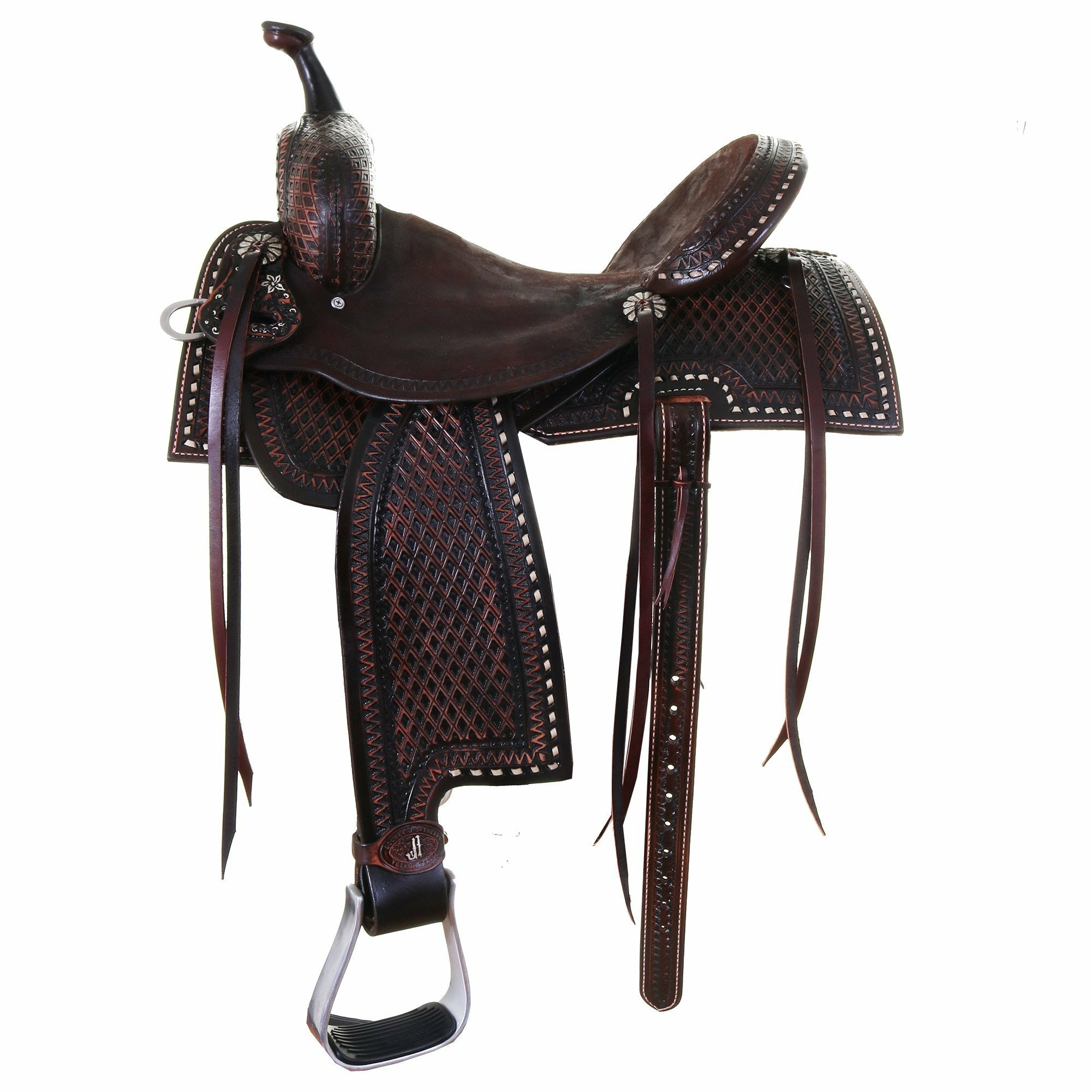 SBP780 - Pozzi Pro Barrel Racer - Double J Saddlery