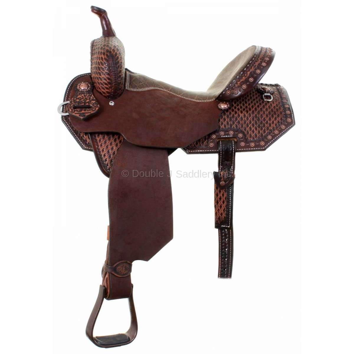 SBP782 - Pozzi Pro Barrel Racer - Double J Saddlery