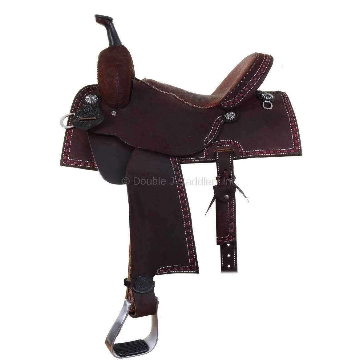 SBP834 - Pozzi Pro Barrel Racer - Double J Saddlery